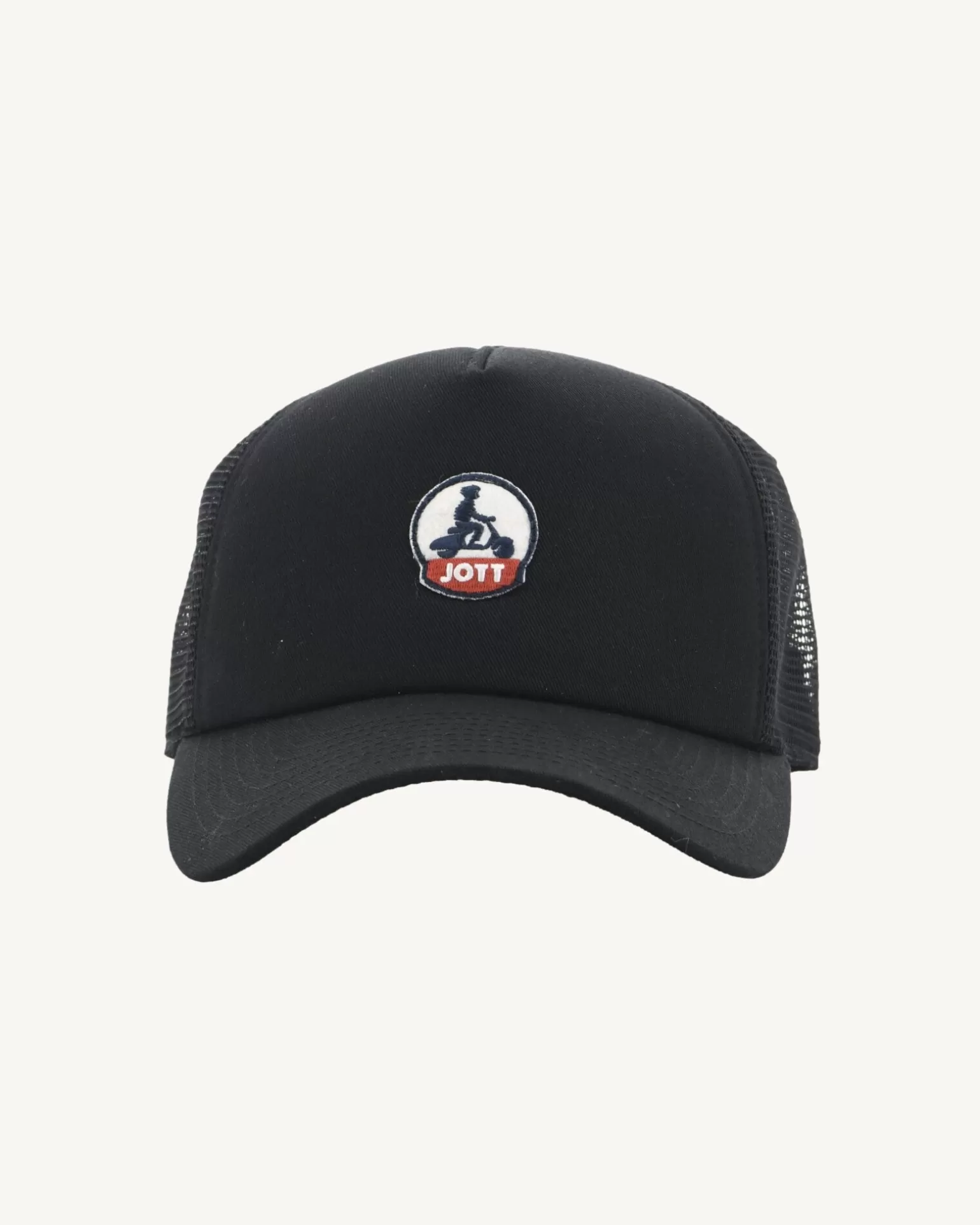 Accessoires*JOTT Casquette En Coton Et Mesh Noir Rise 999 Black