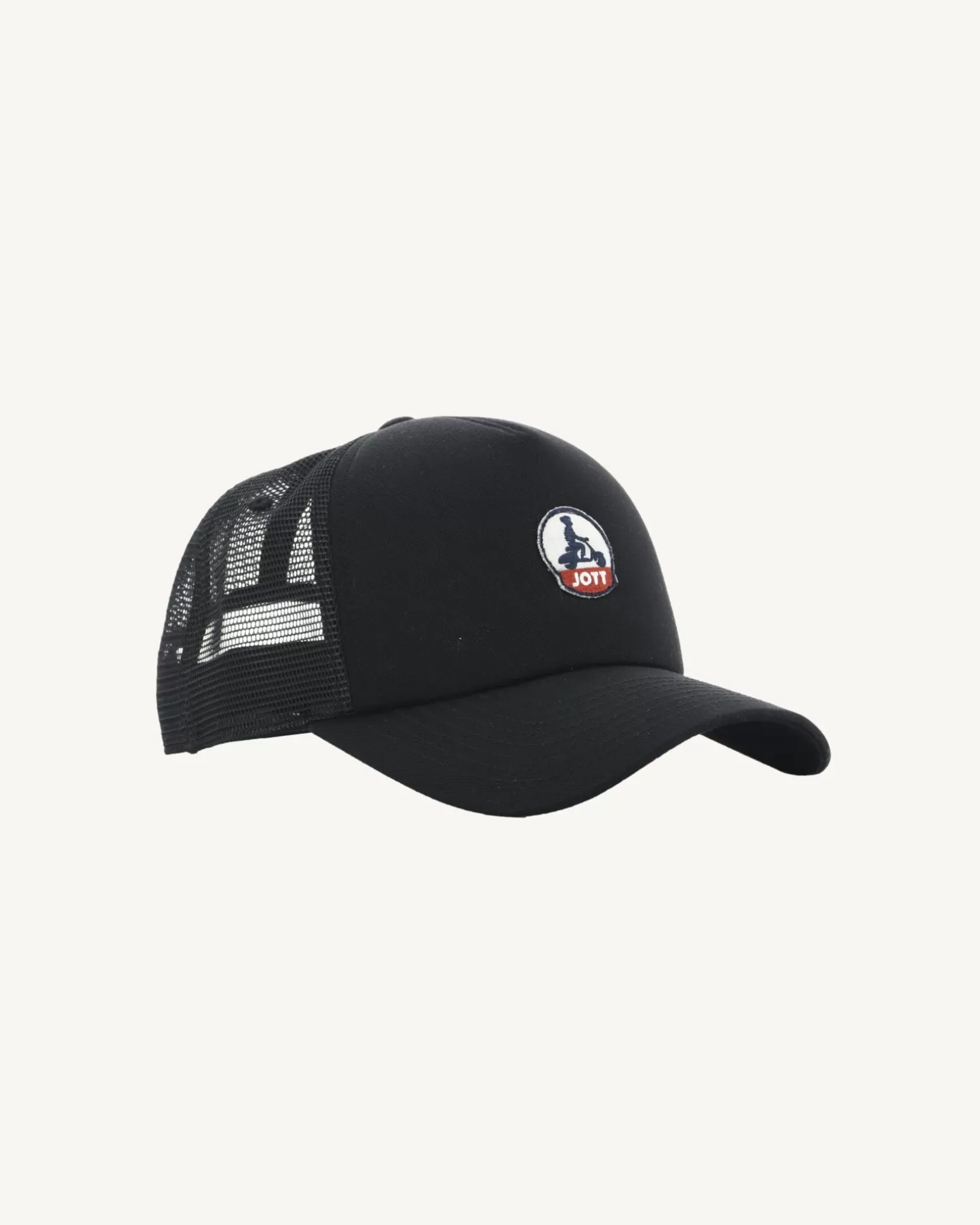 Accessoires*JOTT Casquette En Coton Et Mesh Noir Rise 999 Black