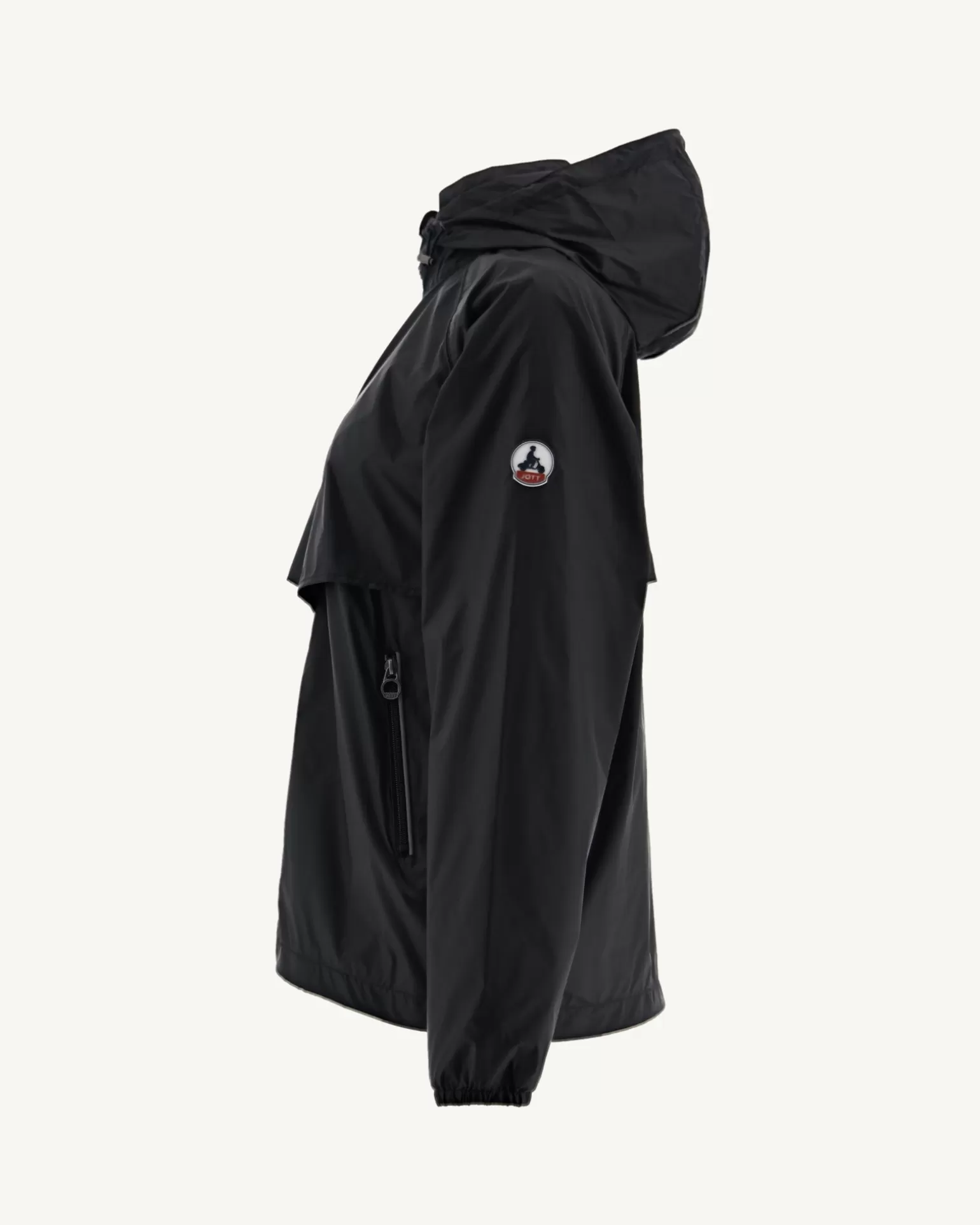 Doudounes & Vestes*JOTT Coupe-Vent A Capuche Noir Scirocco 999 Black