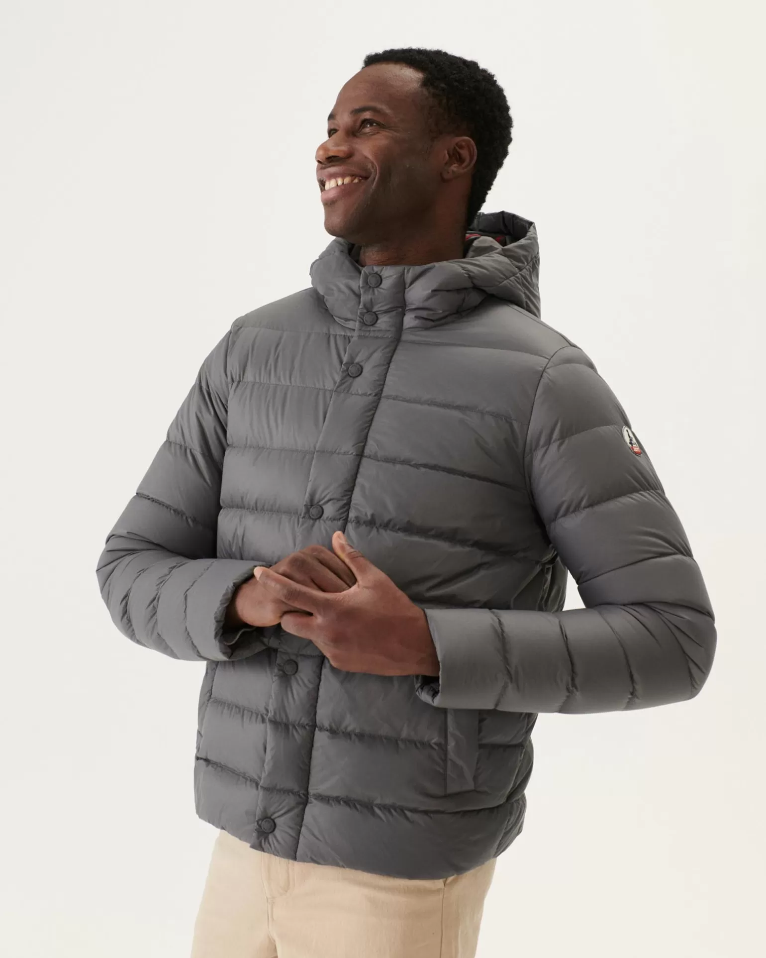 Doudounes & Vestes*JOTT Doudoune A Capuche Anthracite Jorge 504 Anthracite