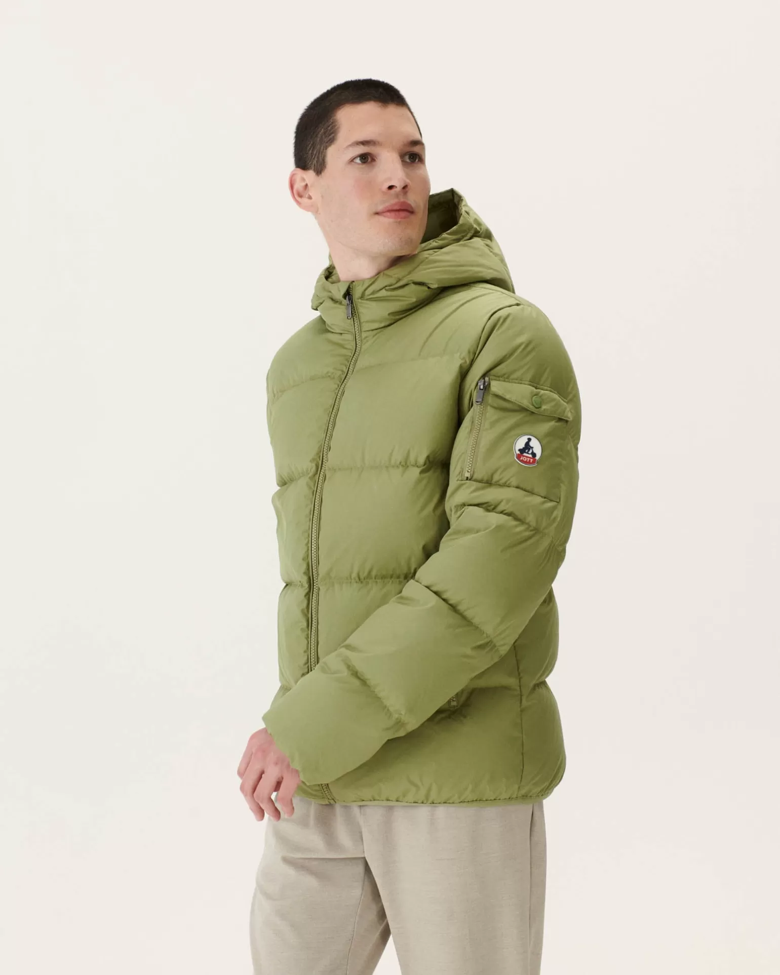 Doudounes & Vestes*JOTT Doudoune A Capuche Grand Froid Kaki Clair Toledo 247 Bush