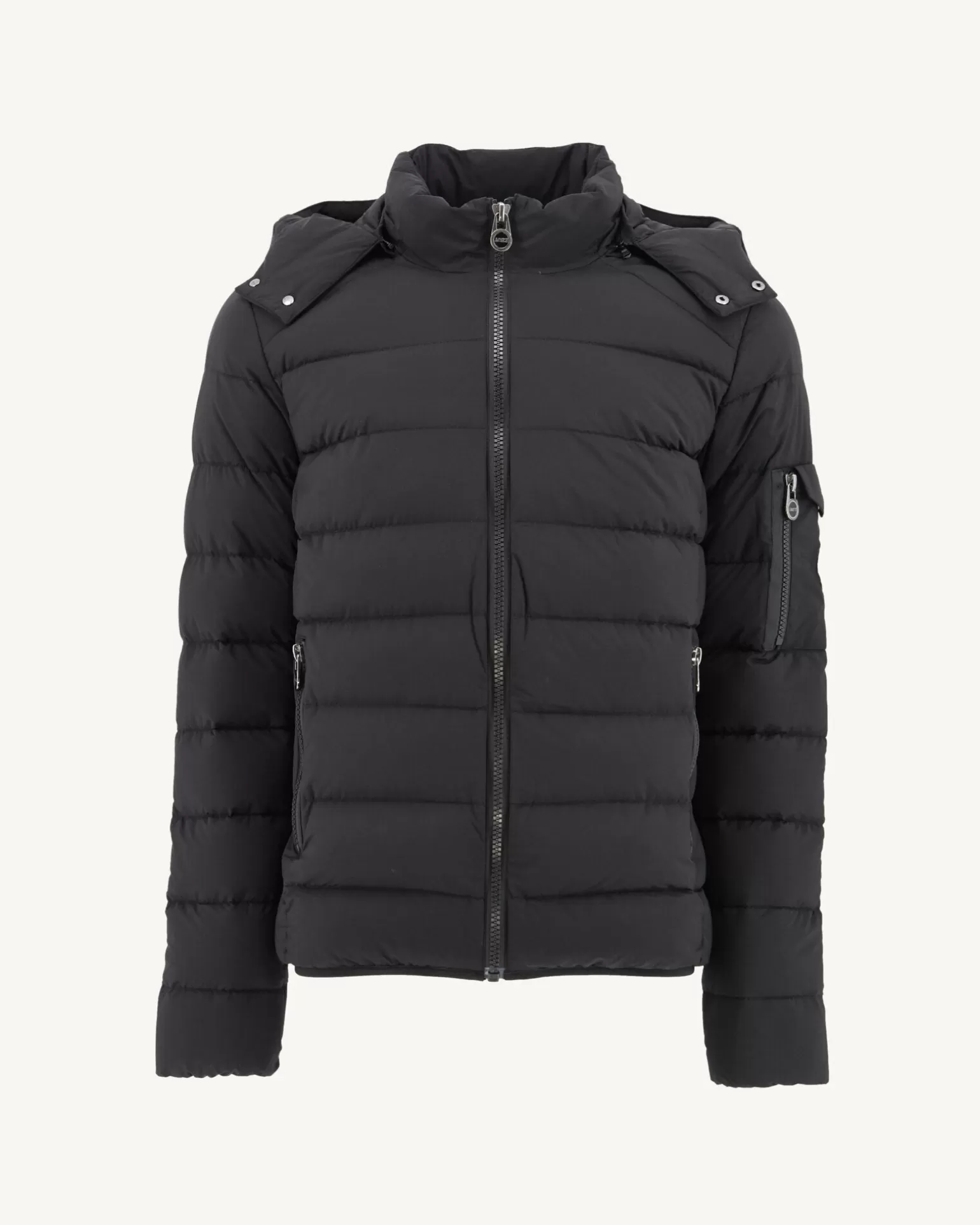 Doudounes & Vestes*JOTT Doudoune A Capuche Grand Froid Noir Adrien 999 Black