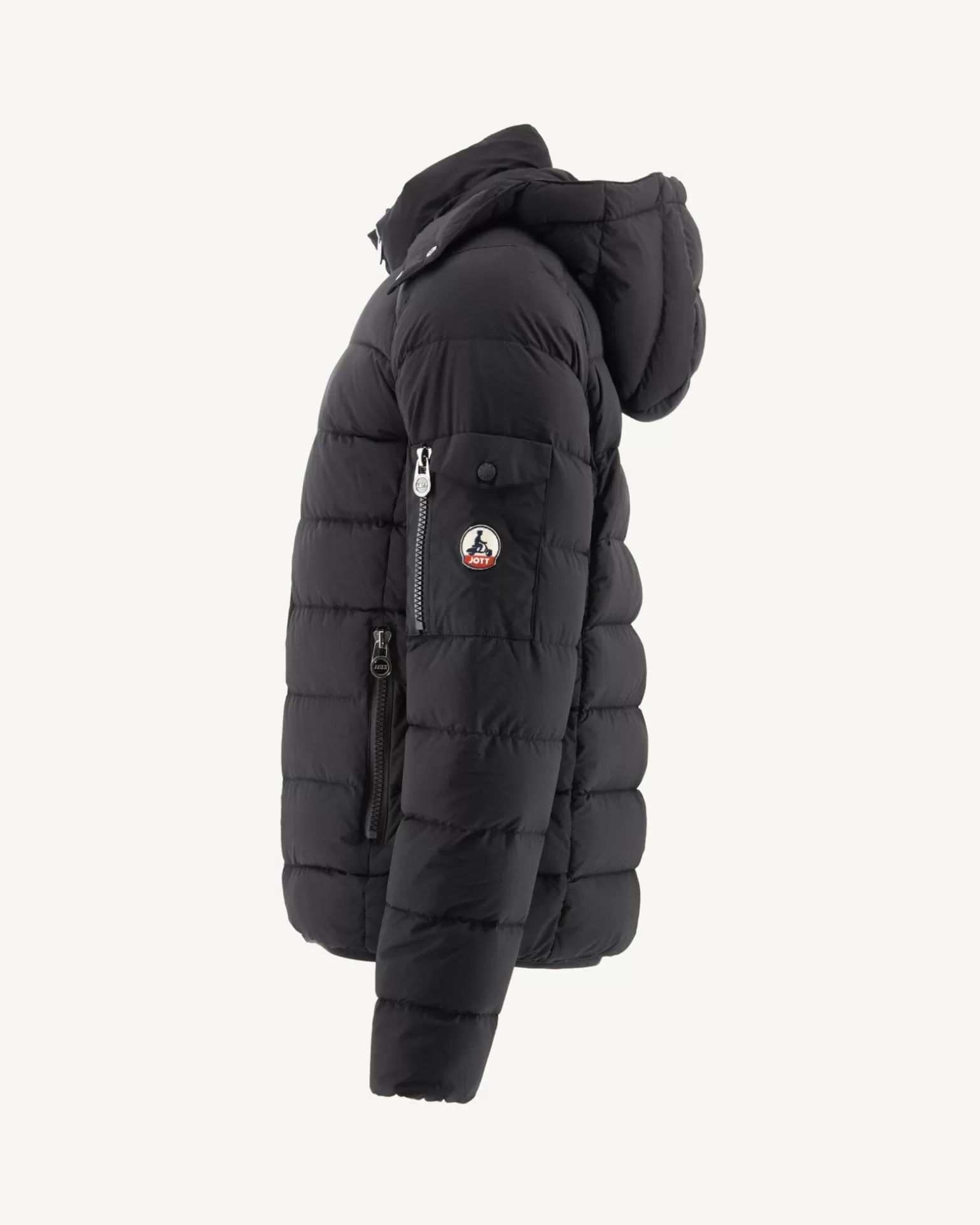 Doudounes & Vestes*JOTT Doudoune A Capuche Grand Froid Noir Adrien 999 Black