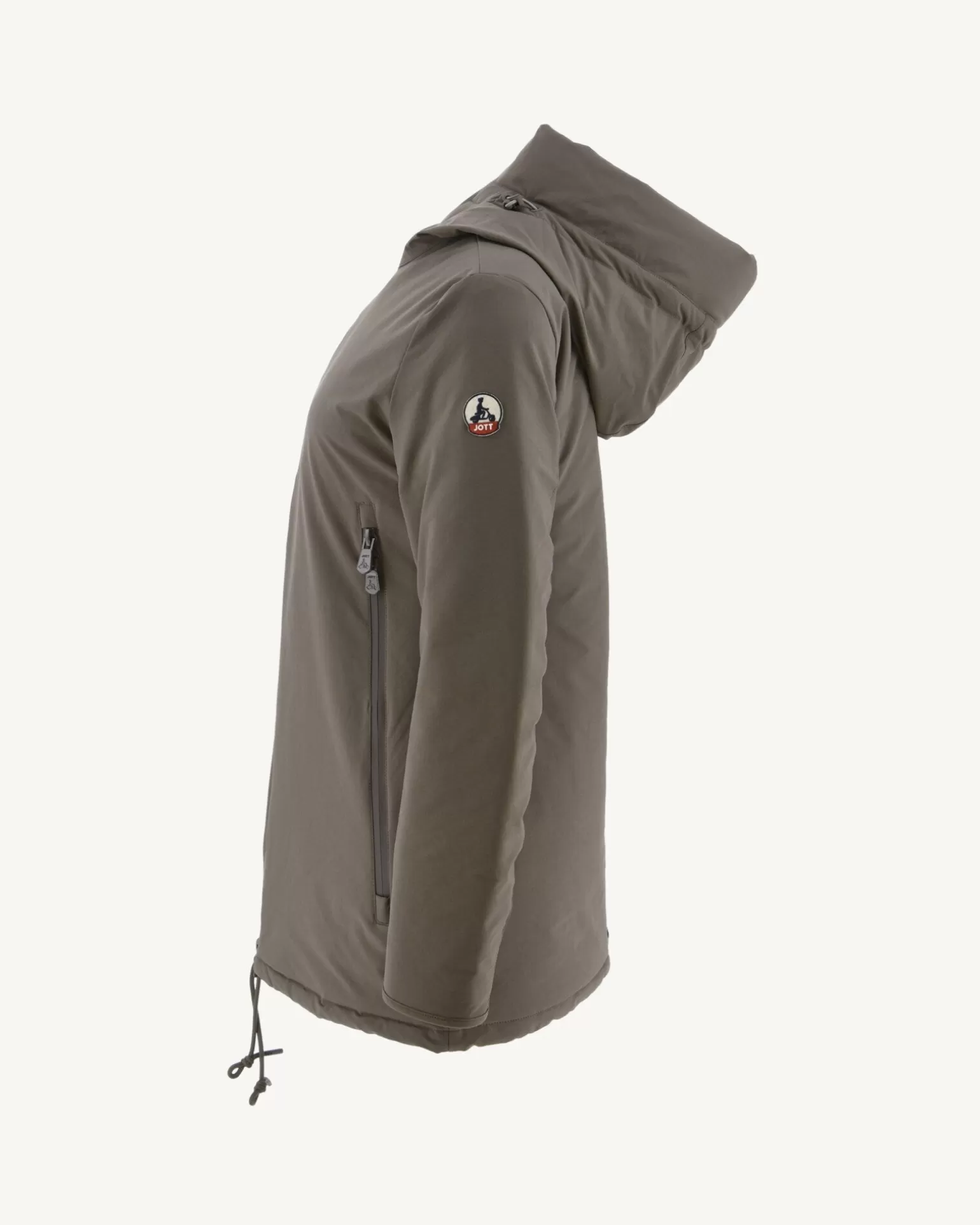 Doudounes & Vestes*JOTT Doudoune A Capuche Taupe Siberie 808 Taupe