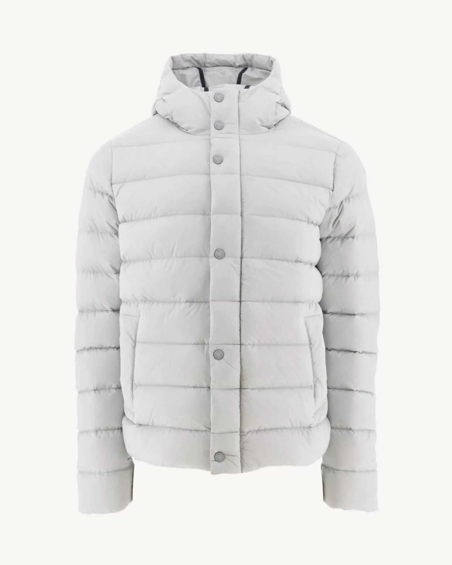 Doudounes & Vestes*JOTT Doudoune Droite A Capuche Gris Clair Jane 532 Soft Grey