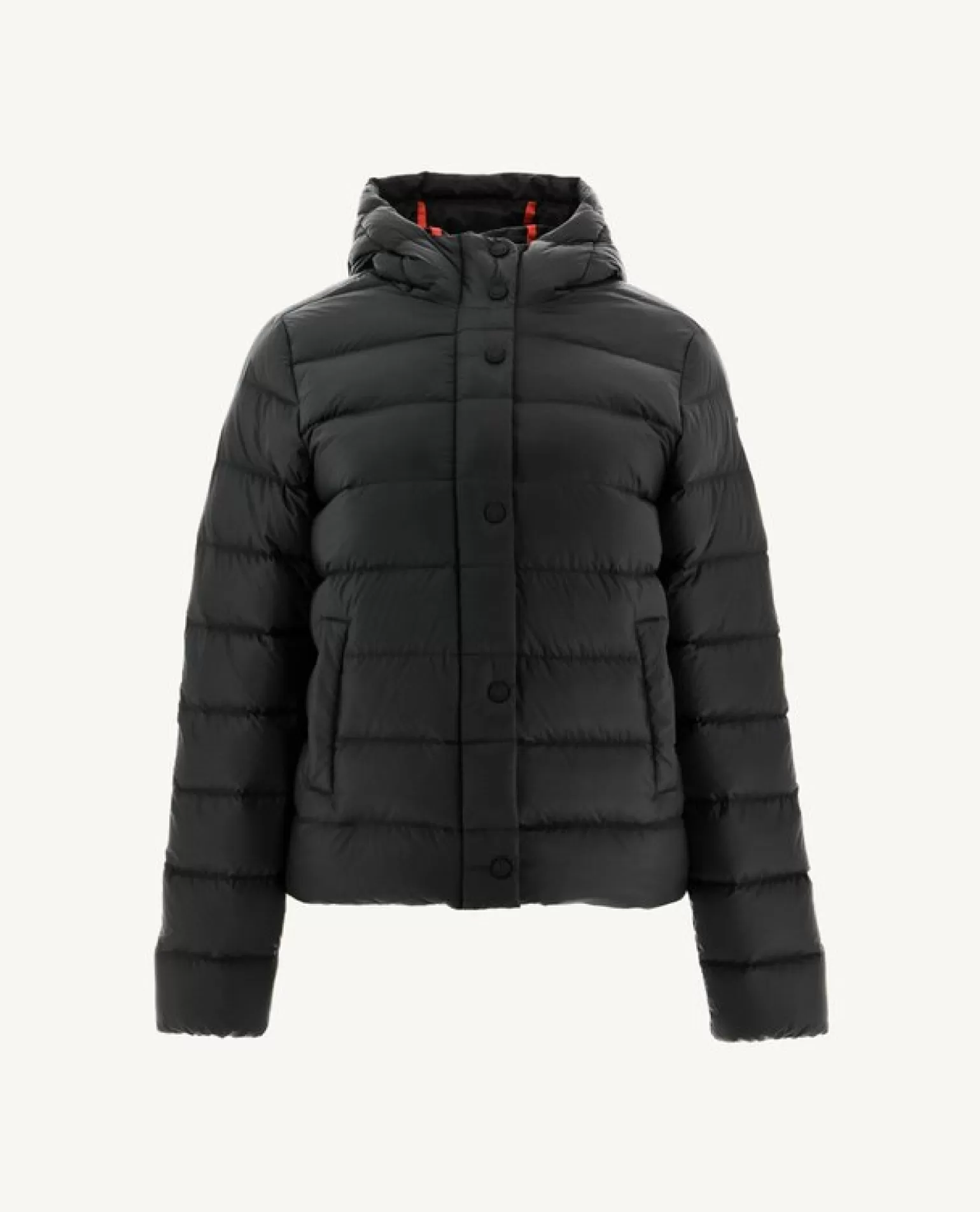 Doudounes & Vestes*JOTT Doudoune Droite A Capuche Noir Jane 999 Black