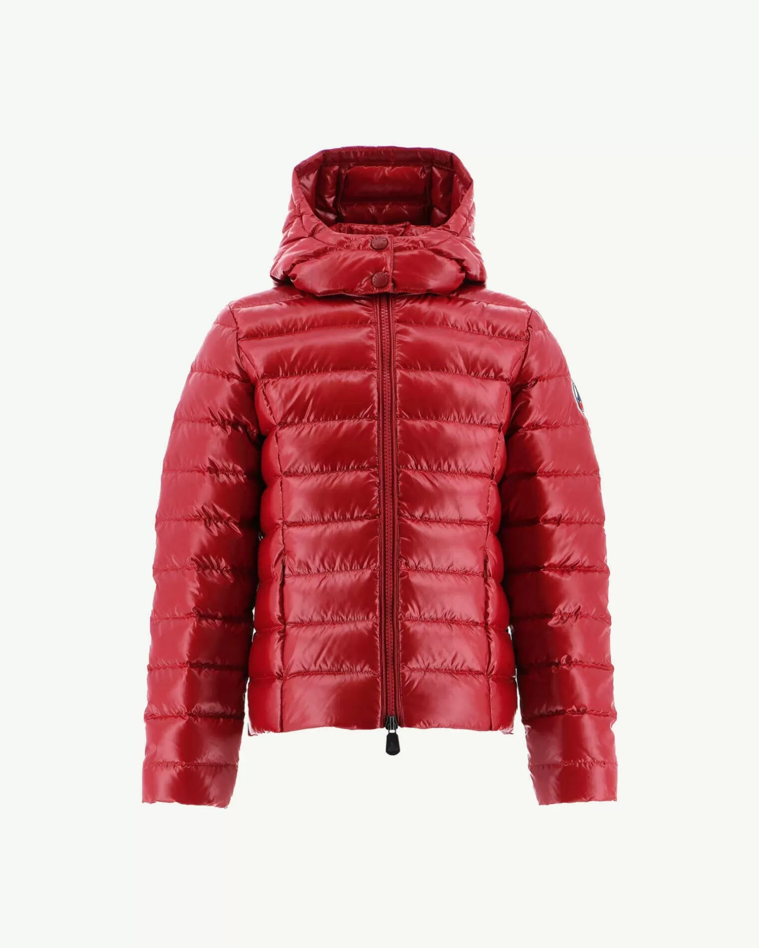 Doudounes*JOTT Doudoune Laquee A Capuche Enfant Grand Froid Rouge Opale 300 Red