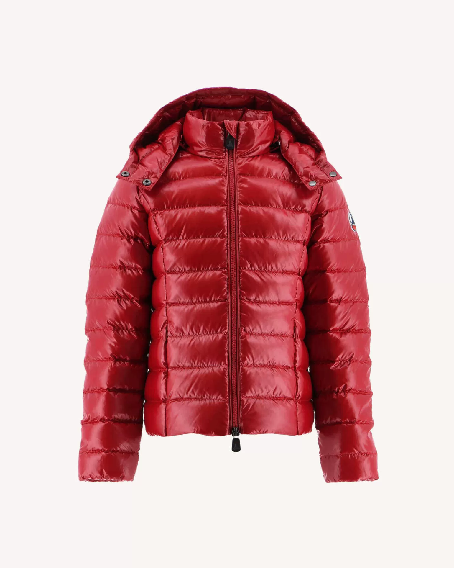Doudounes*JOTT Doudoune Laquee A Capuche Enfant Grand Froid Rouge Opale 300 Red