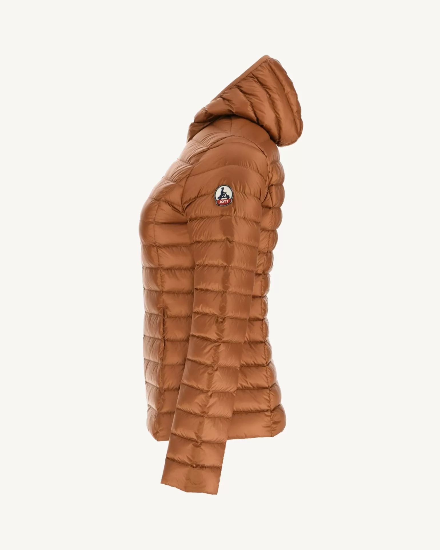 Doudounes & Vestes*JOTT Doudoune Legere A Capuche Caramel Cloe 811 Caramel