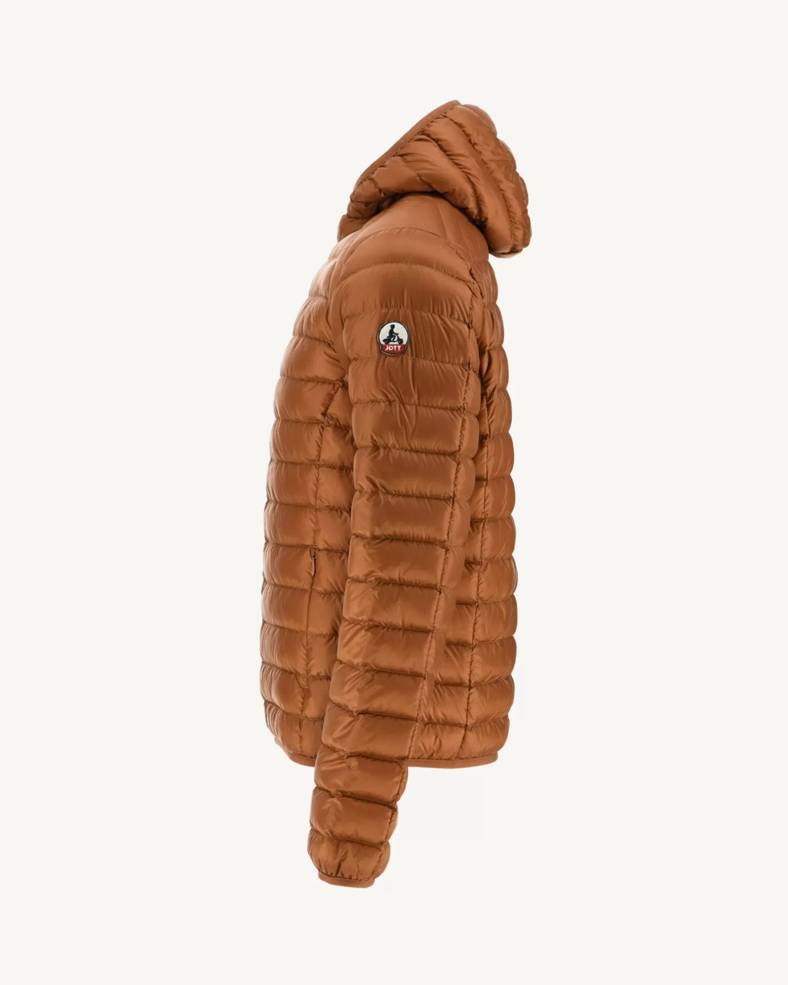Doudounes & Vestes*JOTT Doudoune Legere A Capuche Caramel Nico 811 Caramel