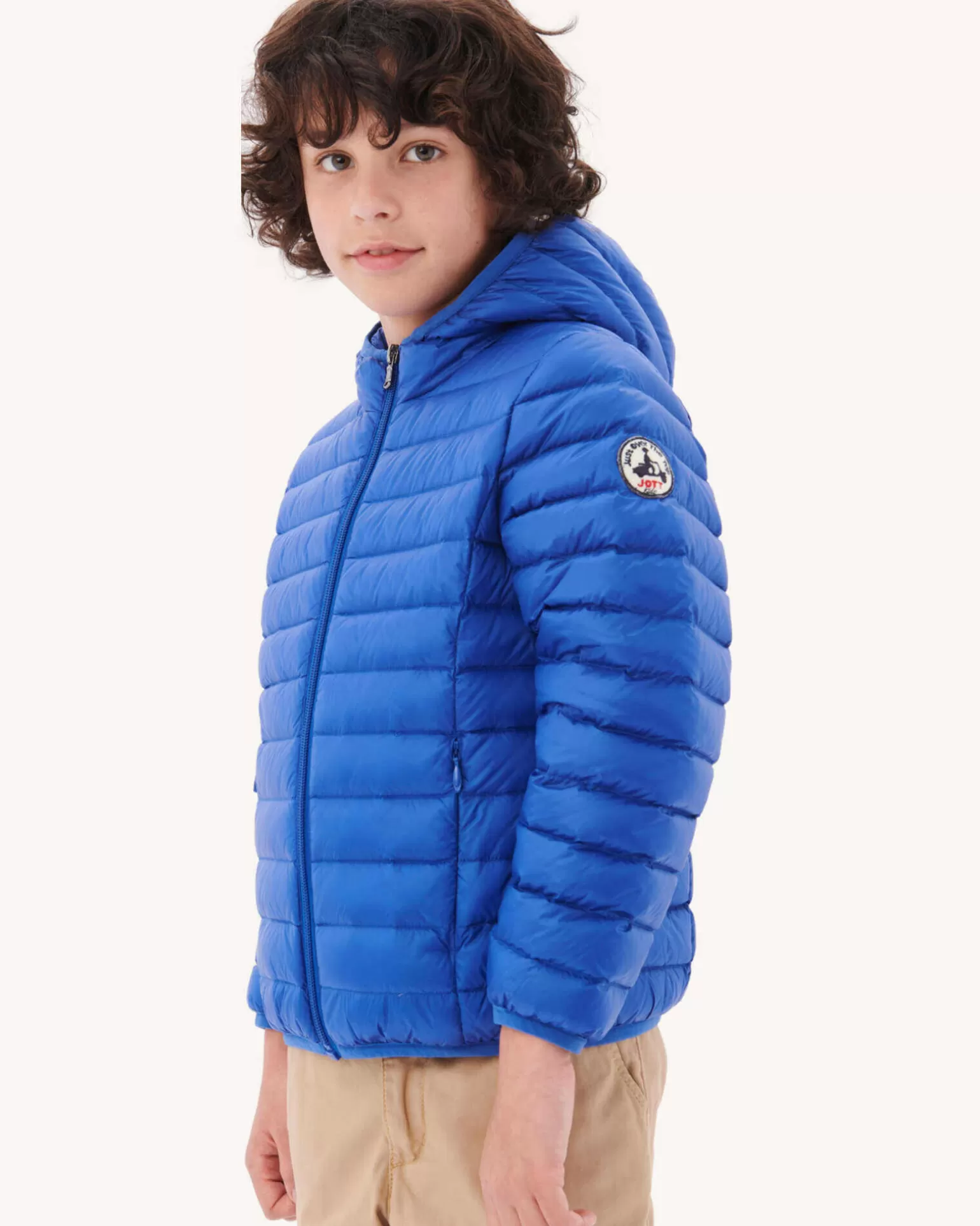 Doudounes*JOTT Doudoune Legere A Capuche Enfant Bleu Roi Hugo 103 Bleu Roi