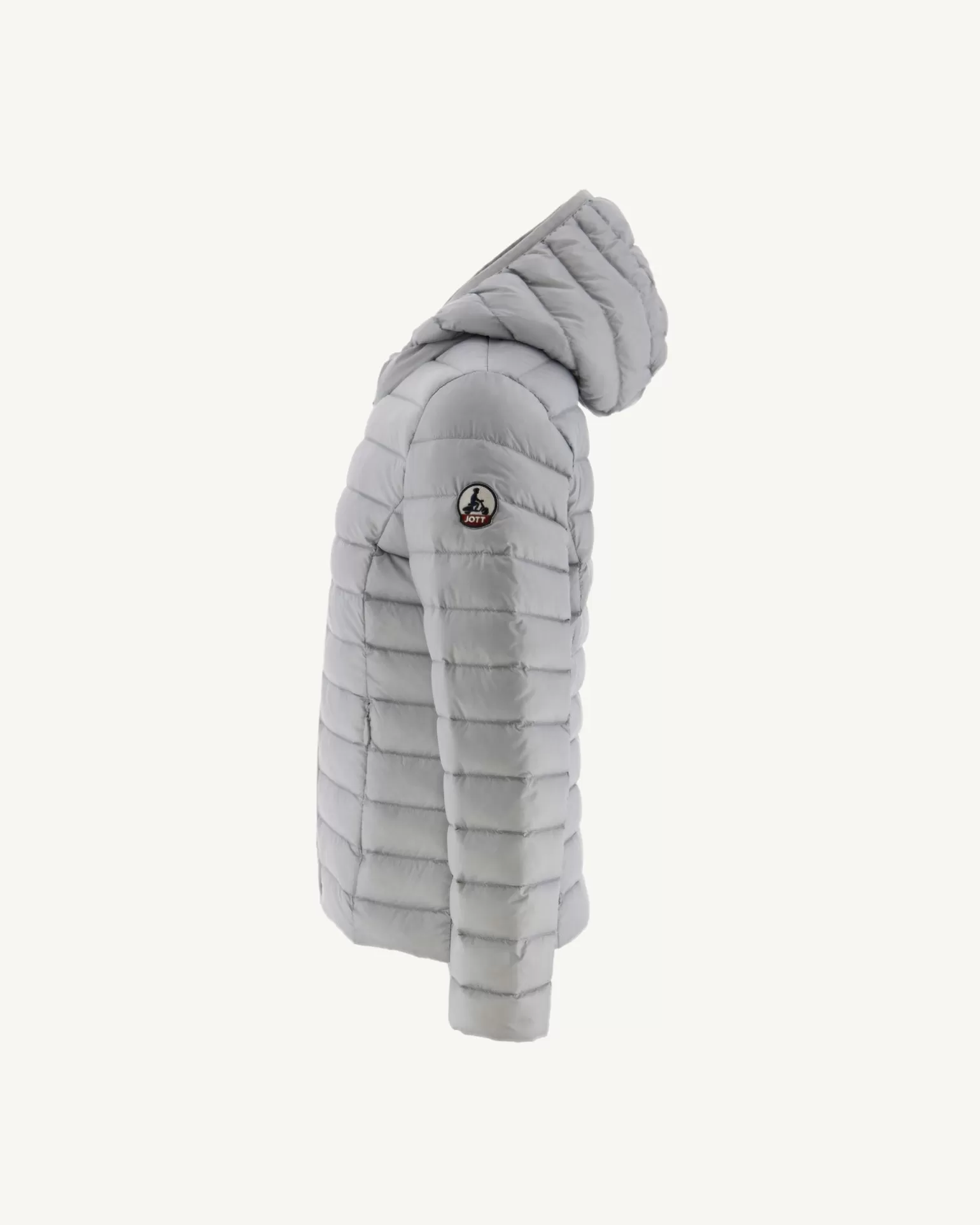 Doudounes*JOTT Doudoune Legere A Capuche Enfant Gris Clair Carla 532 Soft Grey