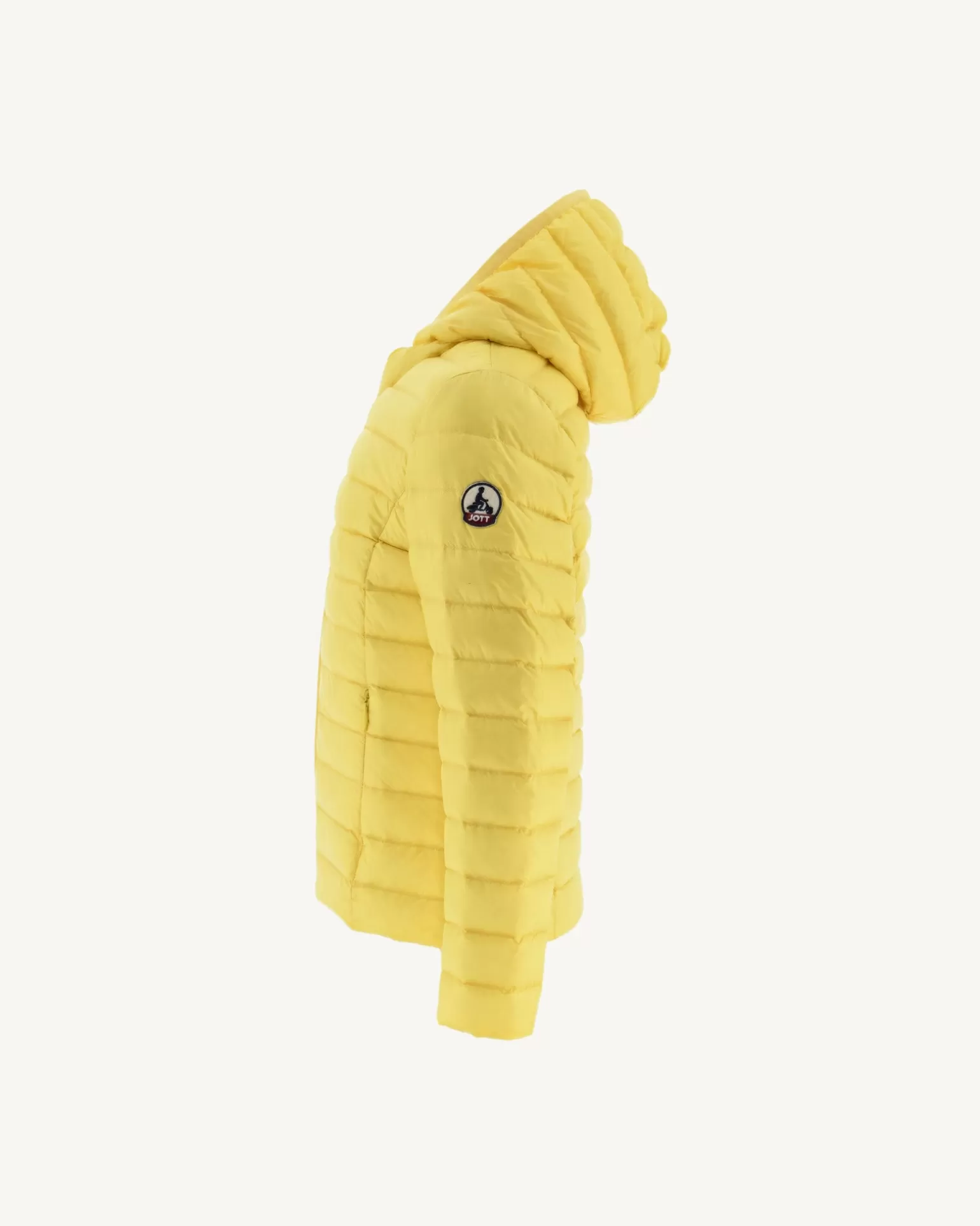Doudounes*JOTT Doudoune Legere A Capuche Enfant Jaune Clair Carla 627 Soft Yellow