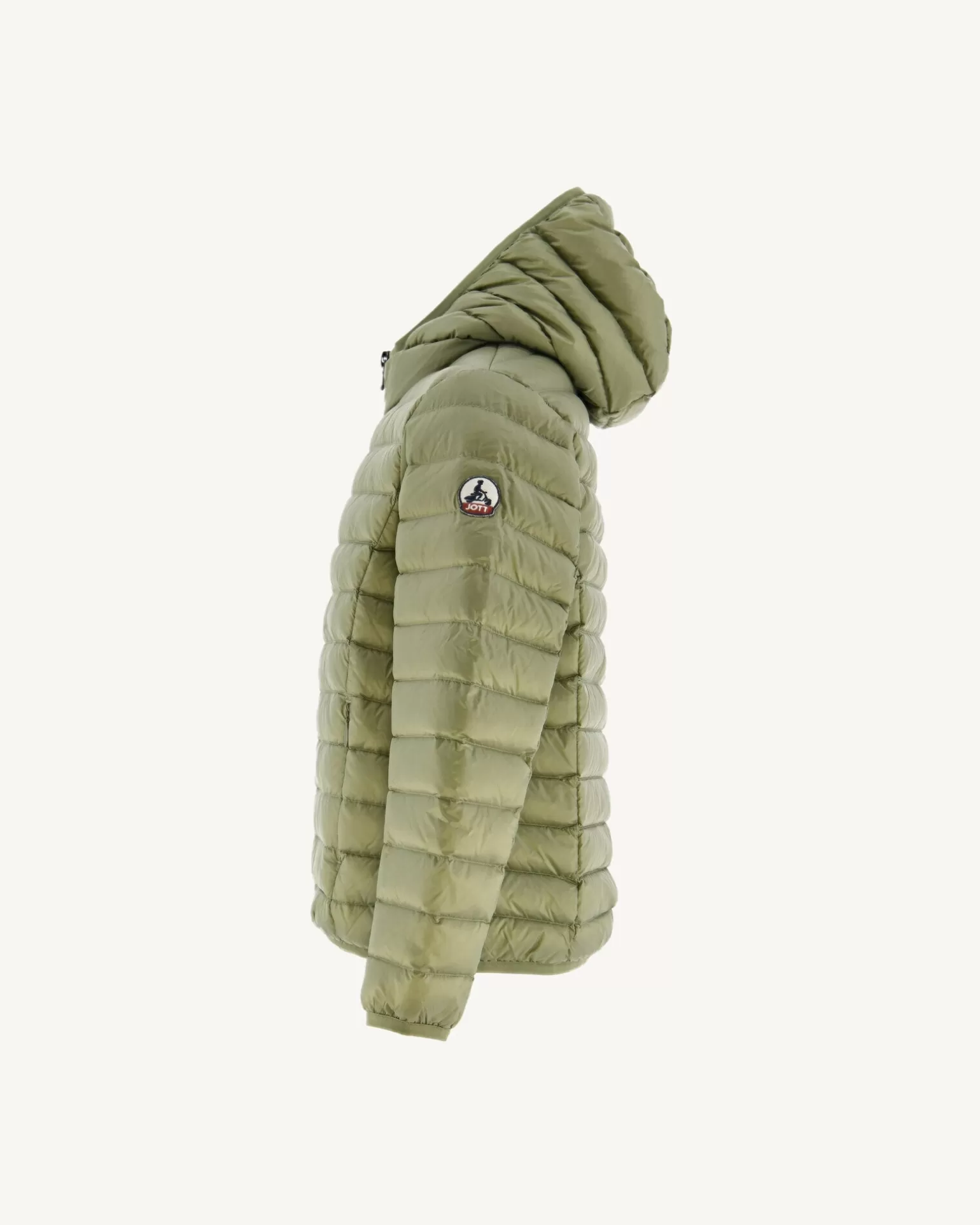 Doudounes*JOTT Doudoune Legere A Capuche Enfant Kaki Clair Hugo 247 Bush
