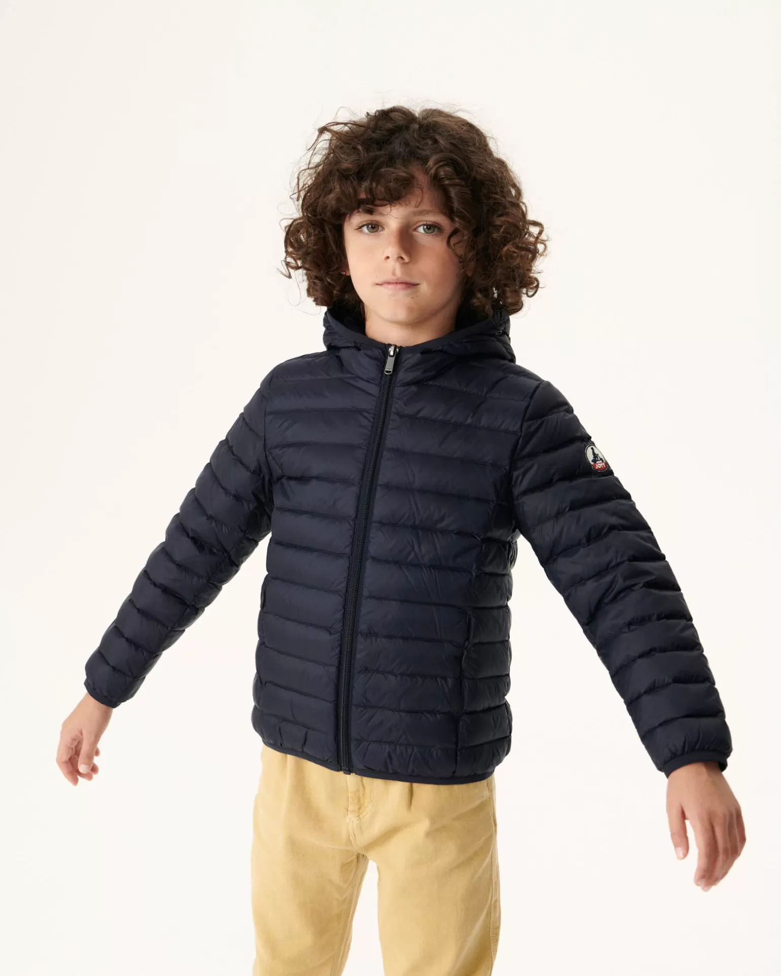 Doudounes*JOTT Doudoune Legere A Capuche Enfant Marine Hugo 104 Marine