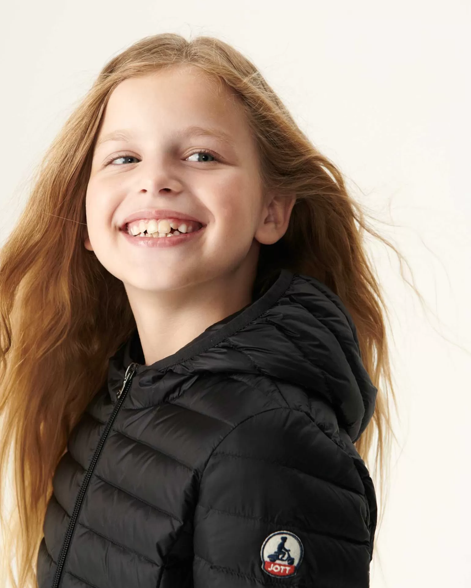 Doudounes*JOTT Doudoune Legere A Capuche Enfant Noir Carla 999 Noir
