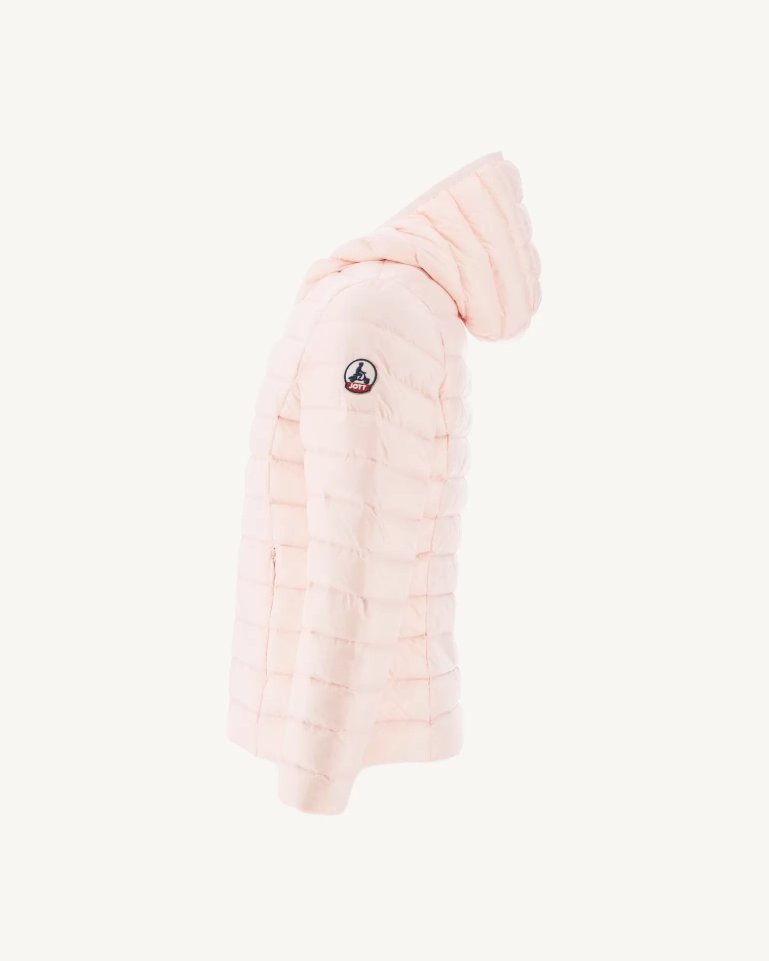 Doudounes*JOTT Doudoune Legere A Capuche Enfant Rose Clair Carla 463 Soft Pink