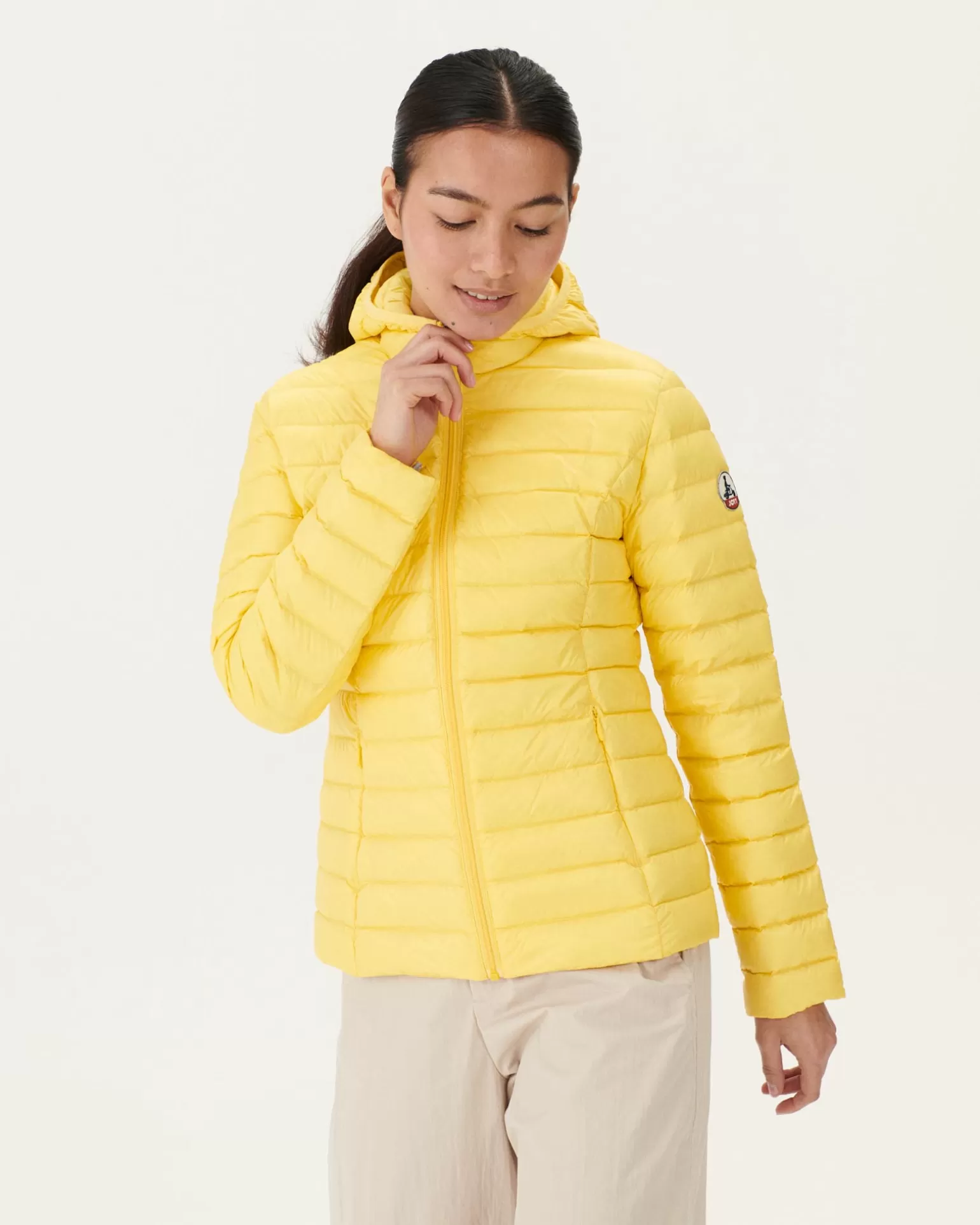 Doudounes & Vestes*JOTT Doudoune Legere A Capuche Jaune Clair Cloe 627 Soft Yellow