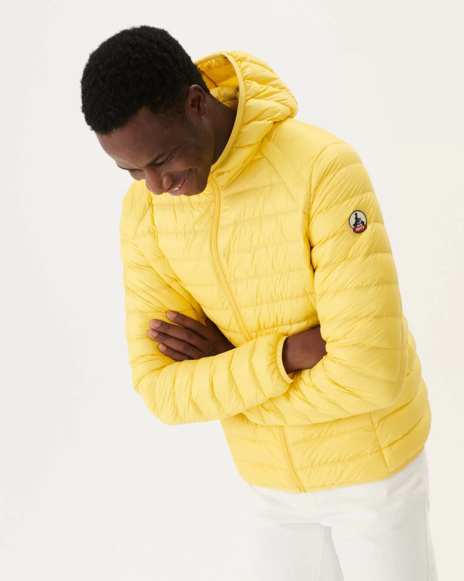 Doudounes & Vestes*JOTT Doudoune Legere A Capuche Jaune Clair Nico 627 Soft Yellow