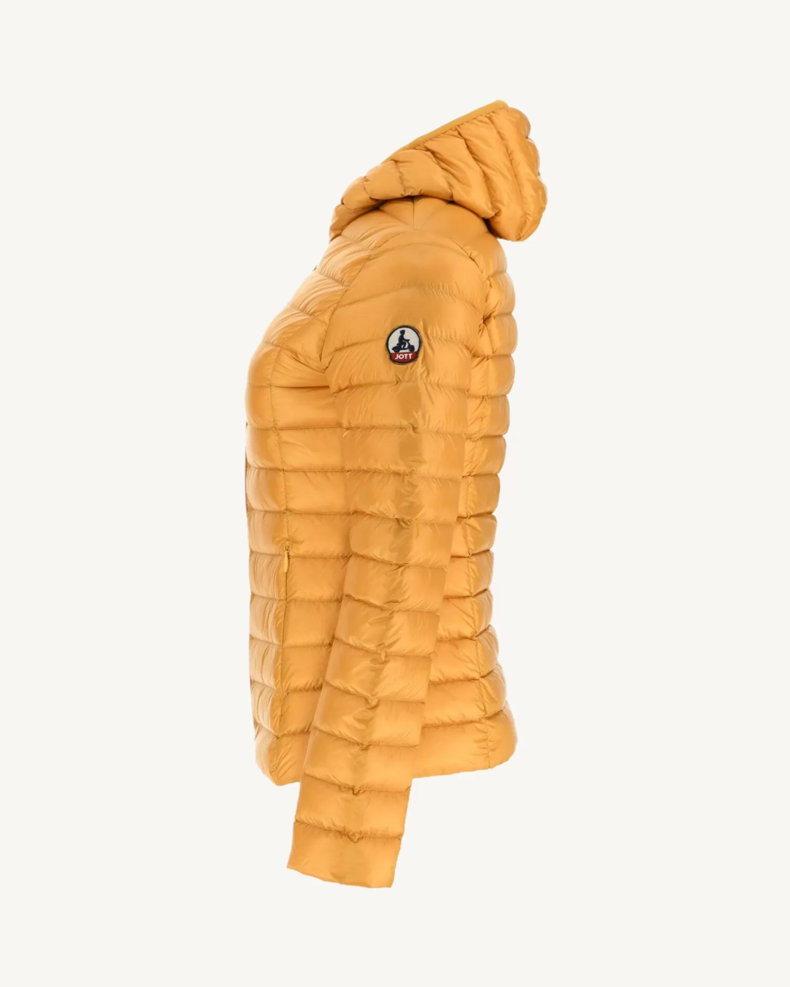 Doudounes & Vestes*JOTT Doudoune Legere A Capuche Moutarde Cloe 621 Moutarde