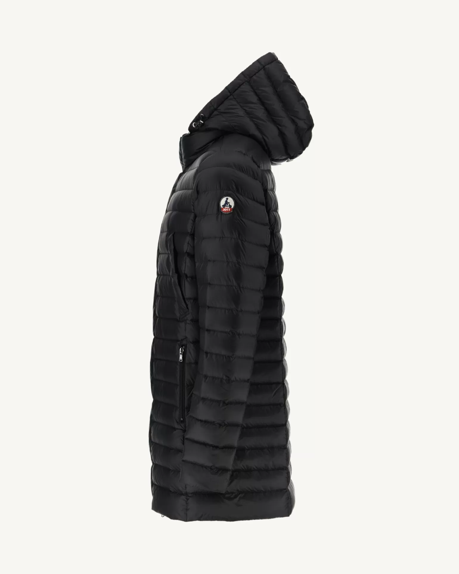 Doudounes & Vestes*JOTT Doudoune Legere A Capuche Noir Florent 999 Black