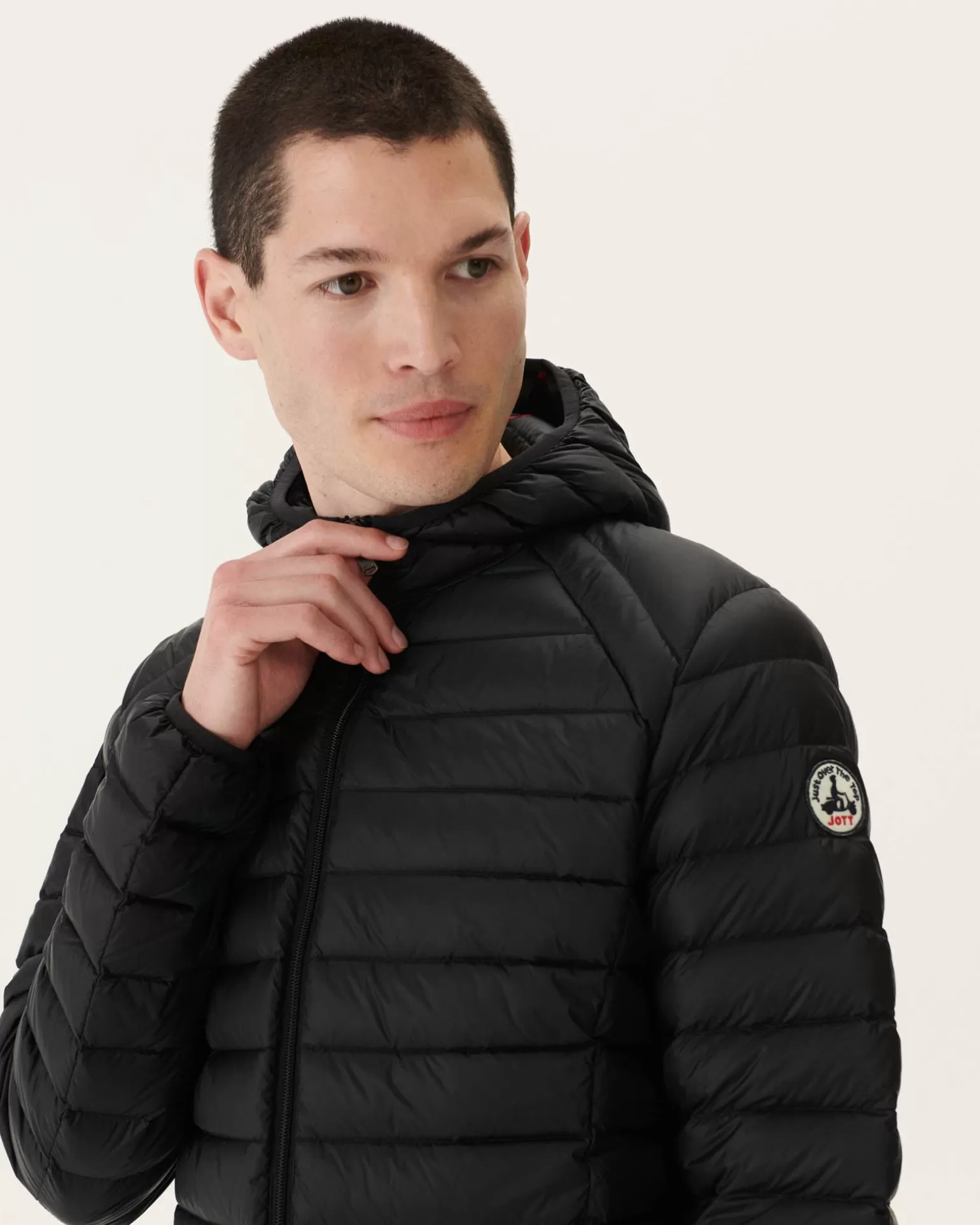 Doudounes & Vestes*JOTT Doudoune Legere A Capuche Noir Nico 999 Noir