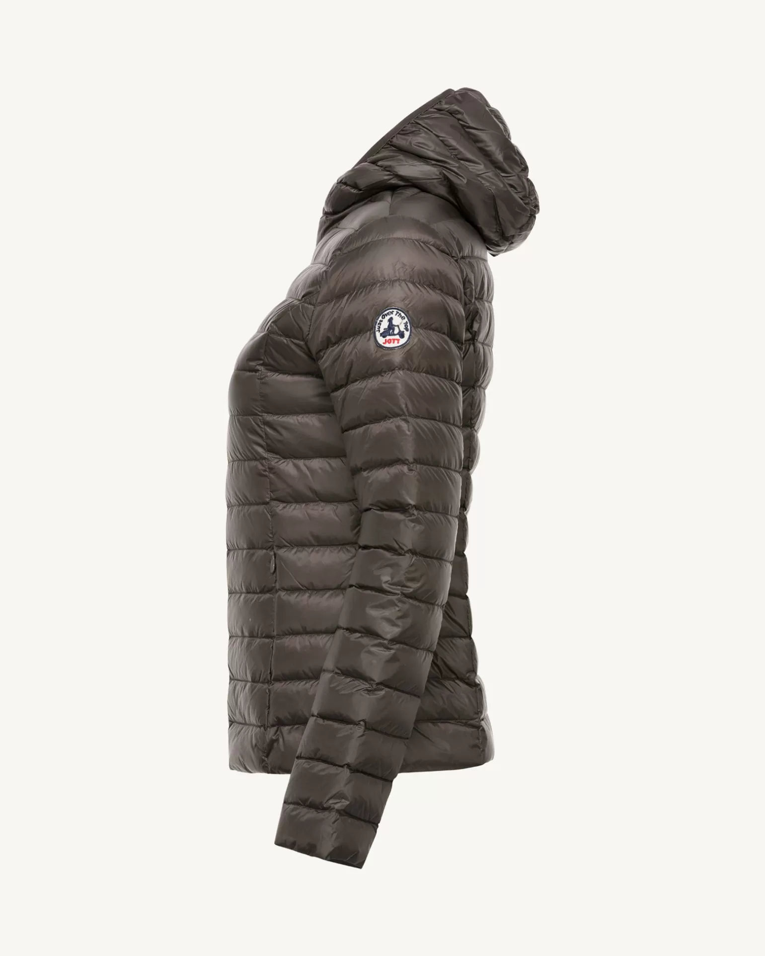 Doudounes & Vestes*JOTT Doudoune Legere A Capuche Plomb Cloe 509 Plomb