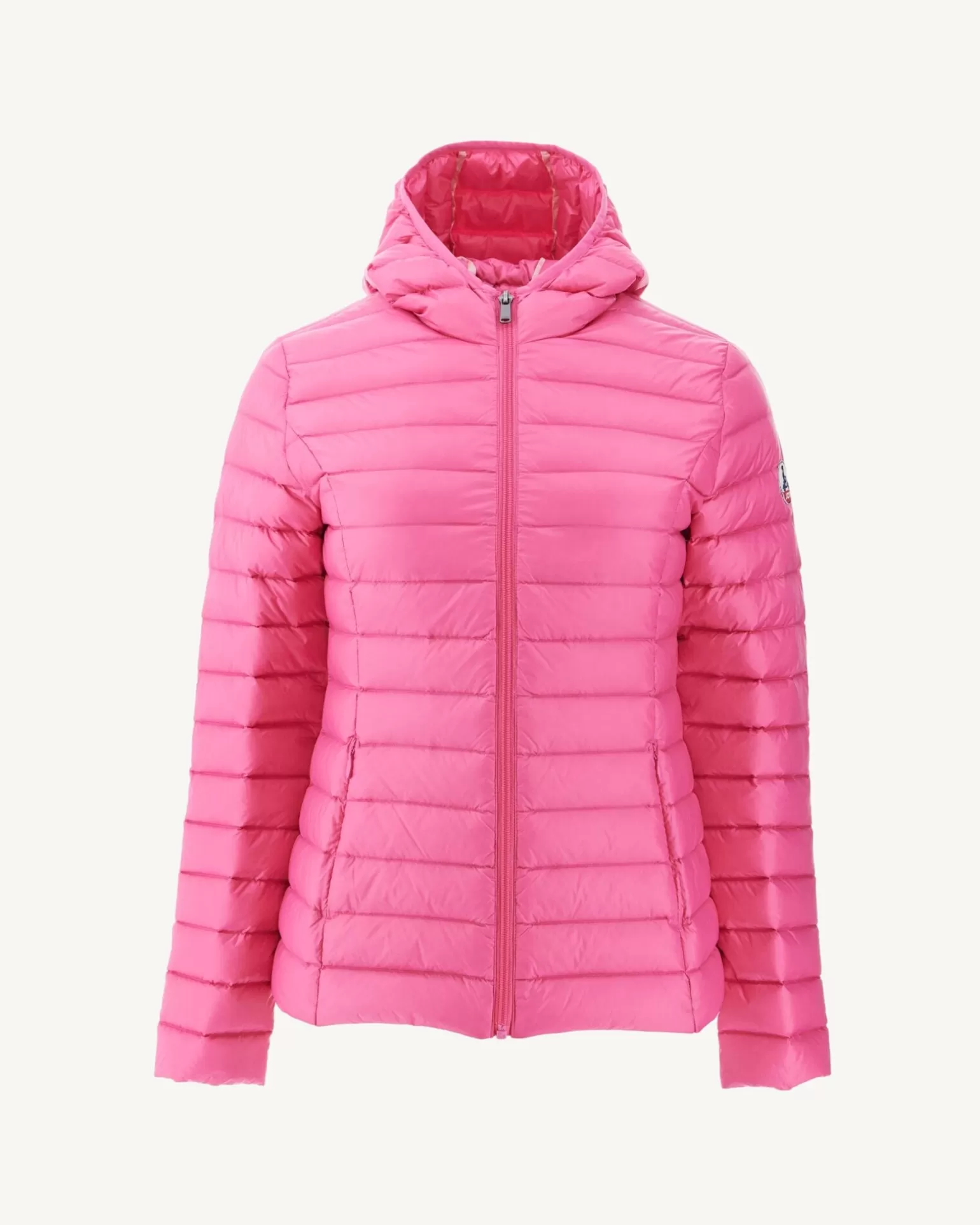 Doudounes & Vestes*JOTT Doudoune Legere A Capuche Rose Intense Cloe 457 Wild Rose