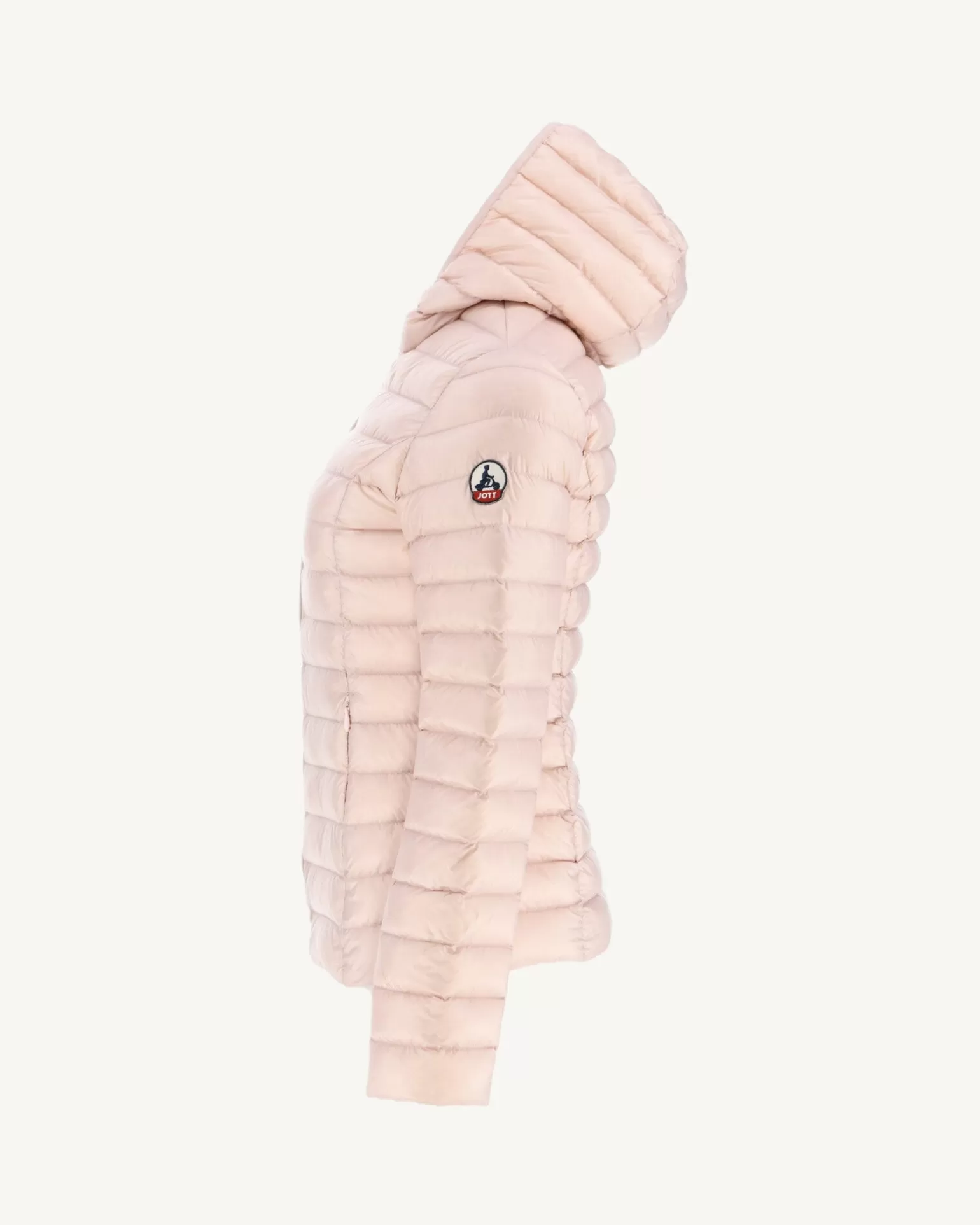 Doudounes & Vestes*JOTT Doudoune Legere A Capuche Rose Pale Cloe 471 Rose Pale