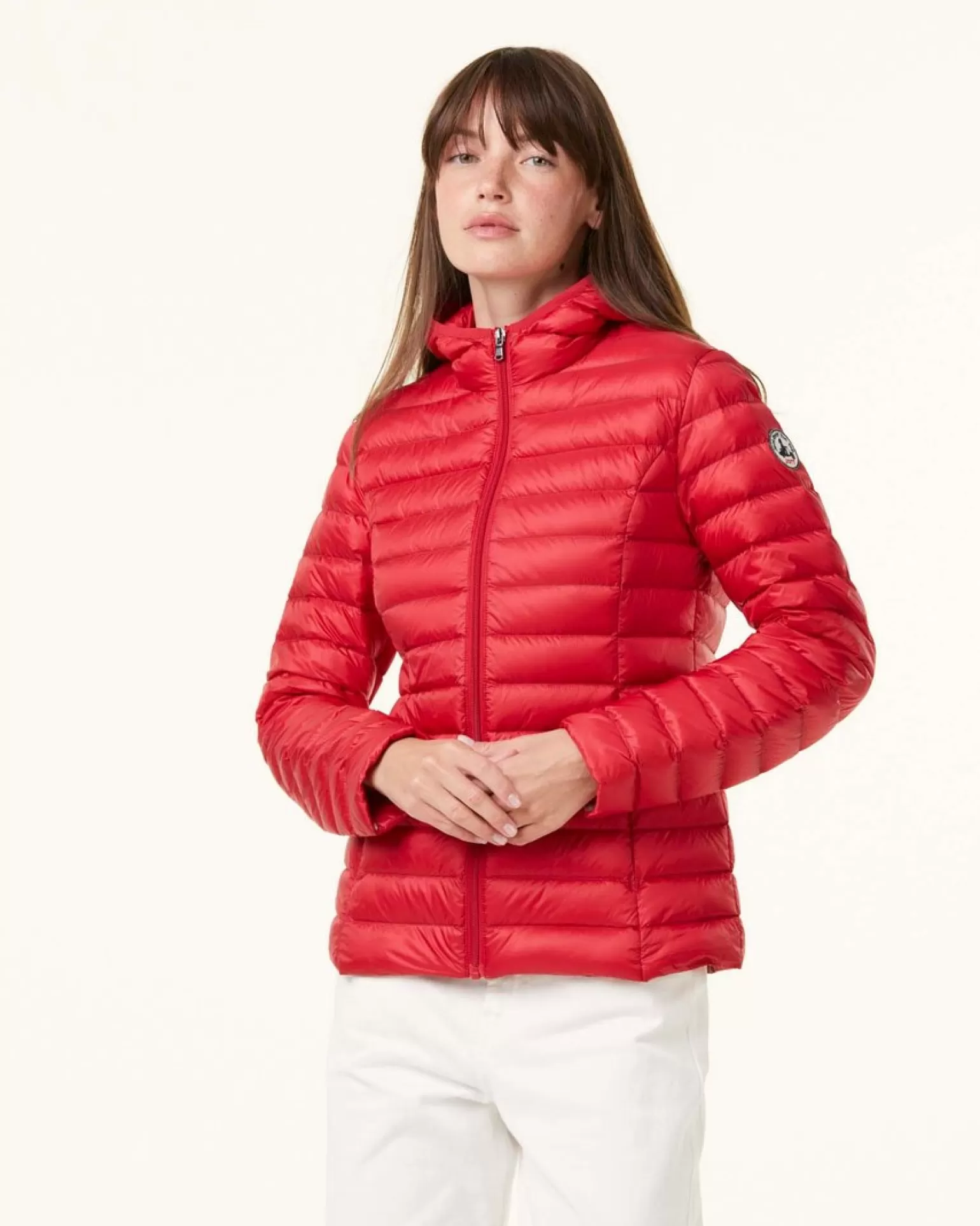 Doudounes & Vestes*JOTT Doudoune Legere A Capuche Rouge Cloe 300 Red