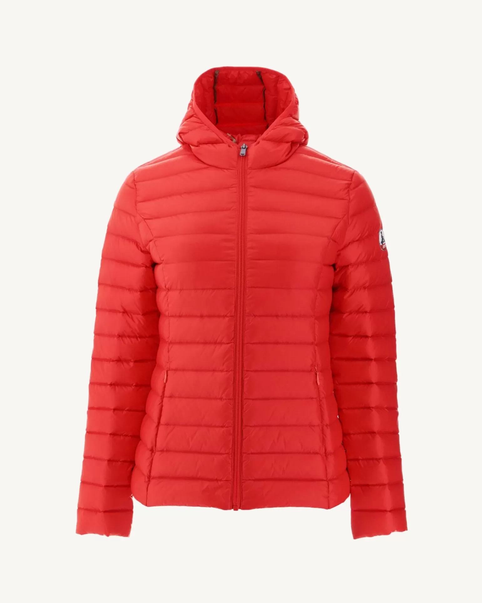 Doudounes & Vestes*JOTT Doudoune Legere A Capuche Rouge Vif Cloe 318 Fire Red