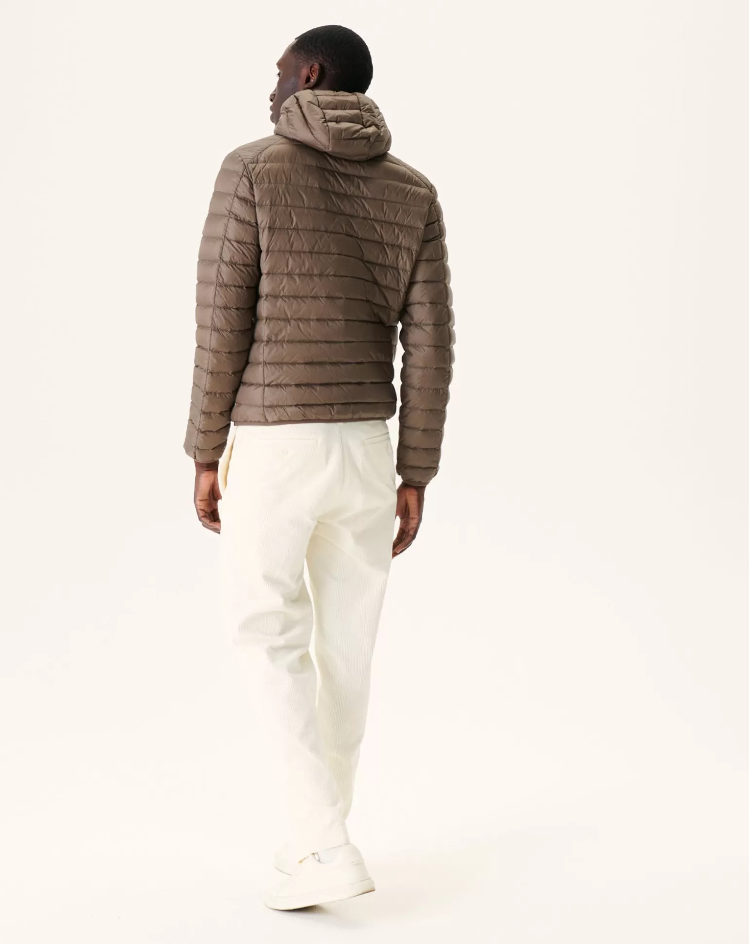 Doudounes & Vestes*JOTT Doudoune Legere A Capuche Taupe Nico 808 Taupe