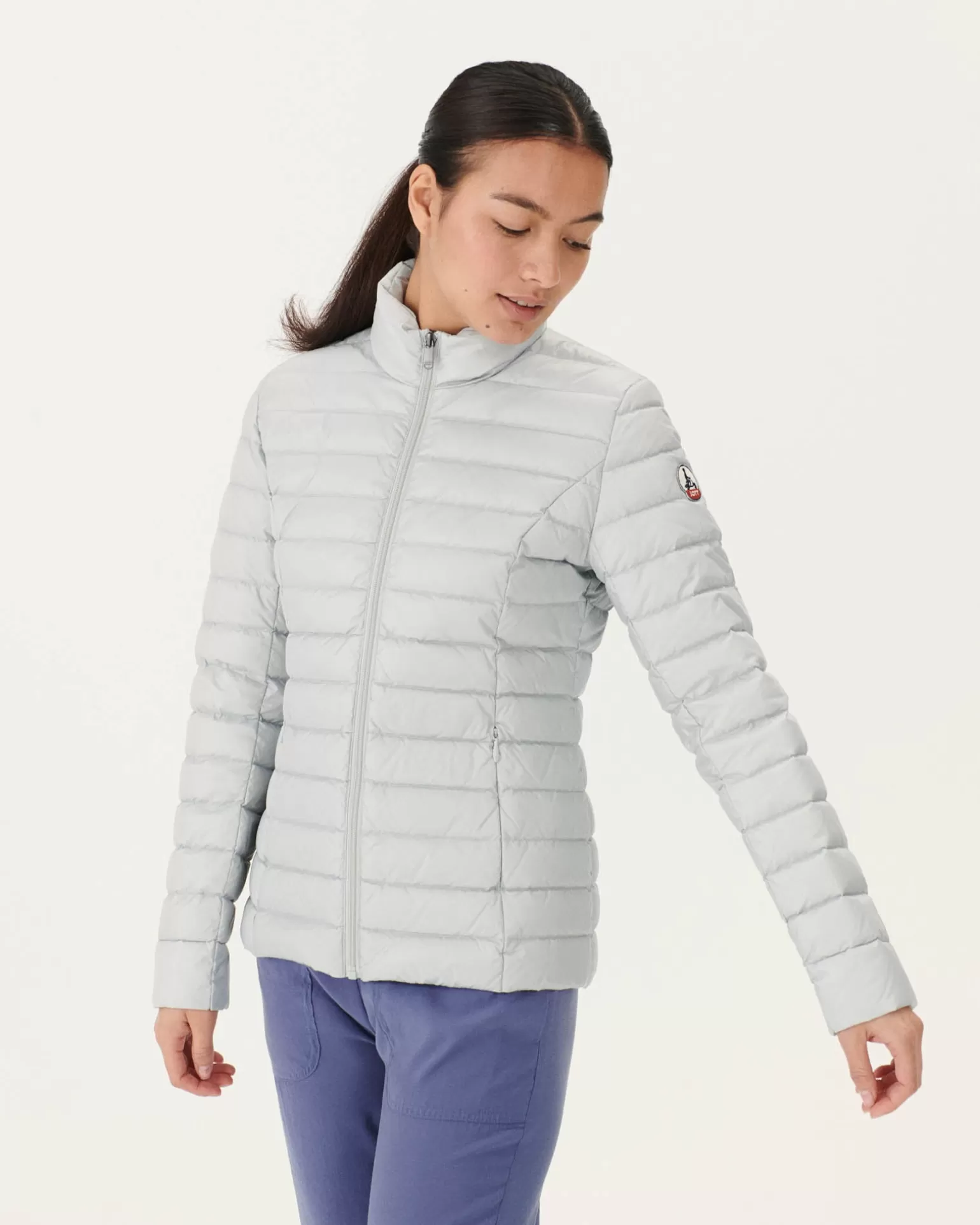 Doudounes & Vestes*JOTT Doudoune Legere Gris Clair Cha 532 Soft Grey