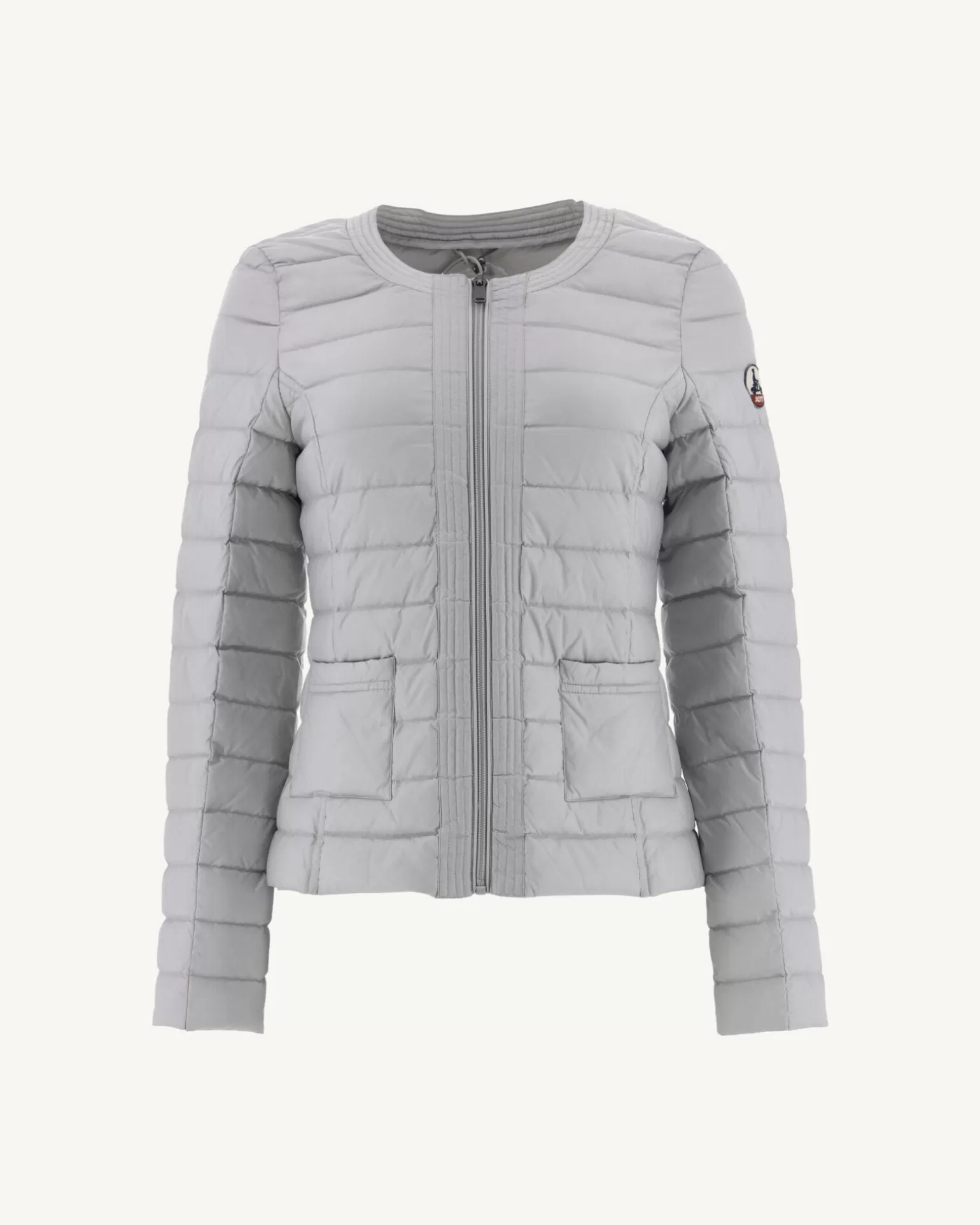Nos Blousons Legers*JOTT Doudoune Legere Gris Clair Douda 532 Soft Grey