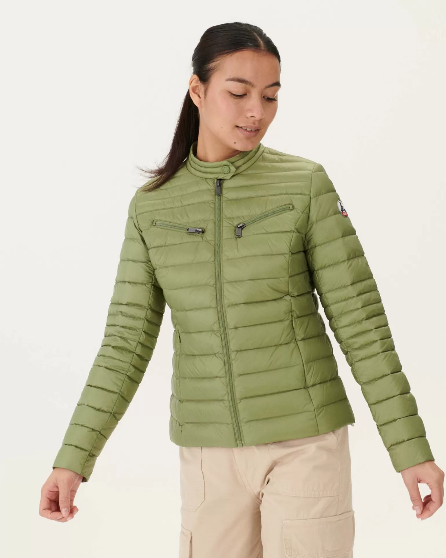 Doudounes & Vestes*JOTT Doudoune Legere Kaki Clair Nina 247 Bush