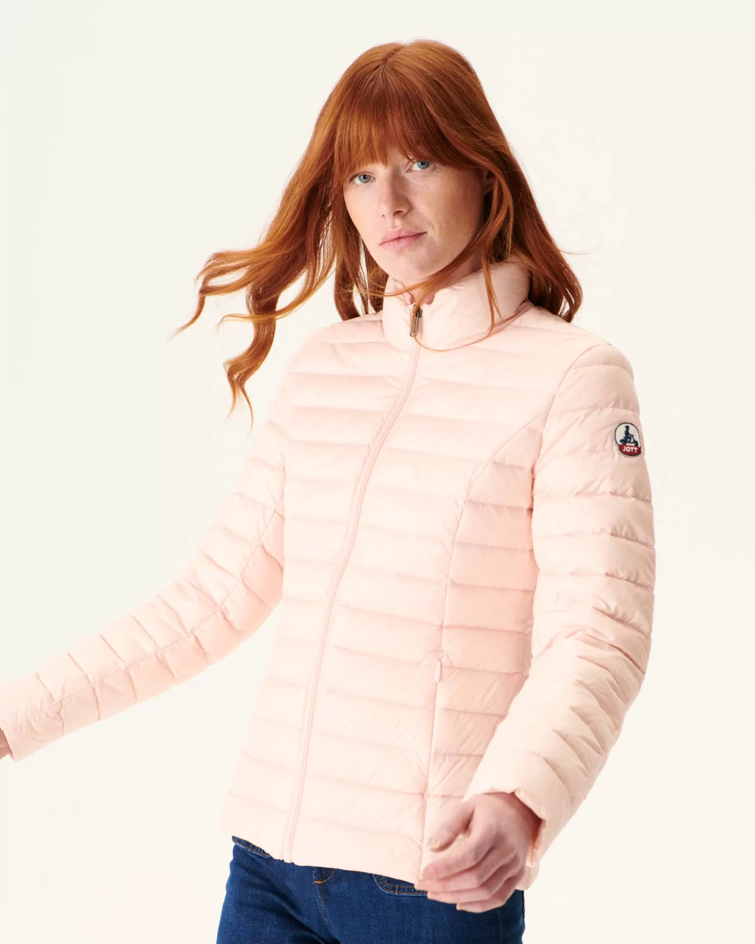 Doudounes & Vestes*JOTT Doudoune Legere Rose Clair Cha 463 Soft Pink