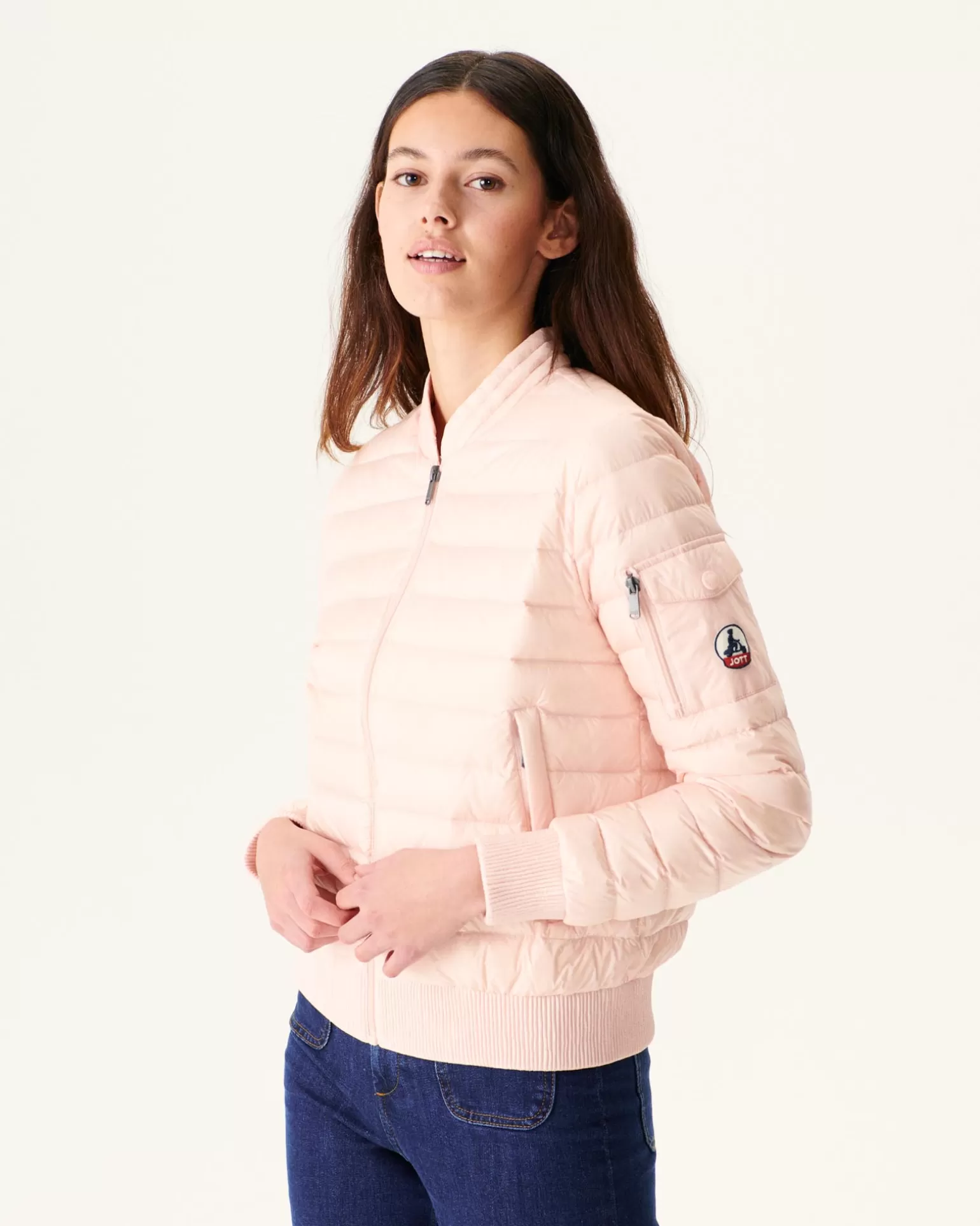 Doudounes & Vestes*JOTT Doudoune Legere Rose Clair Emmy 463 Soft Pink