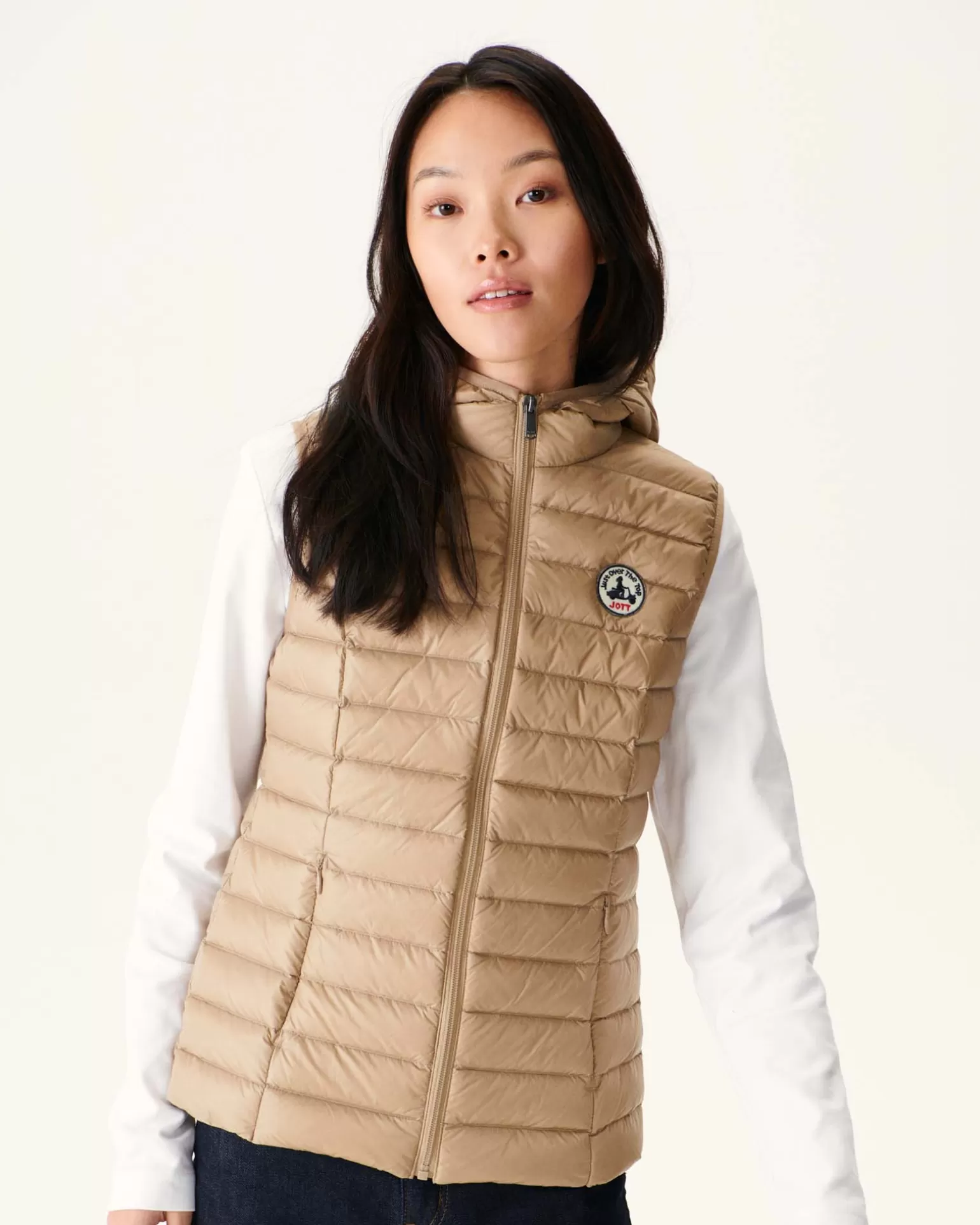 Doudounes & Vestes*JOTT Doudoune Legere Sans Manches Beige Mali 804 Beige