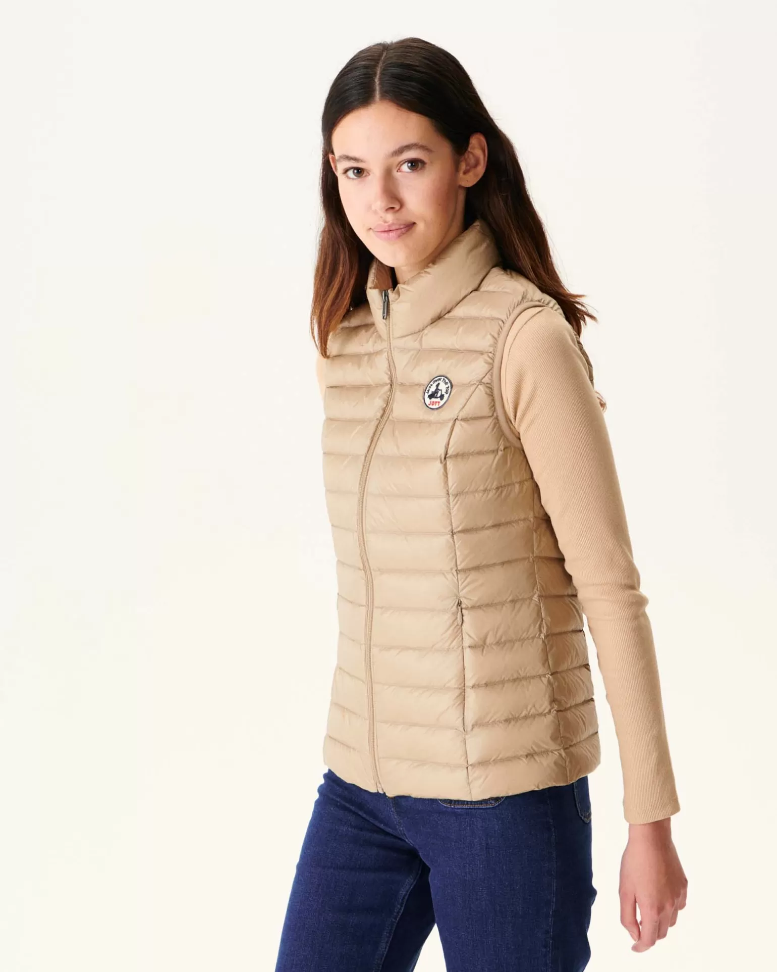 Doudounes & Vestes*JOTT Doudoune Legere Sans Manches Beige Seda 804 Beige