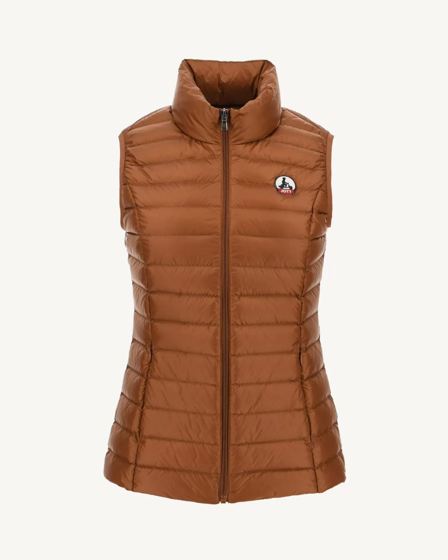 Doudounes & Vestes*JOTT Doudoune Legere Sans Manches Caramel Seda 811 Caramel