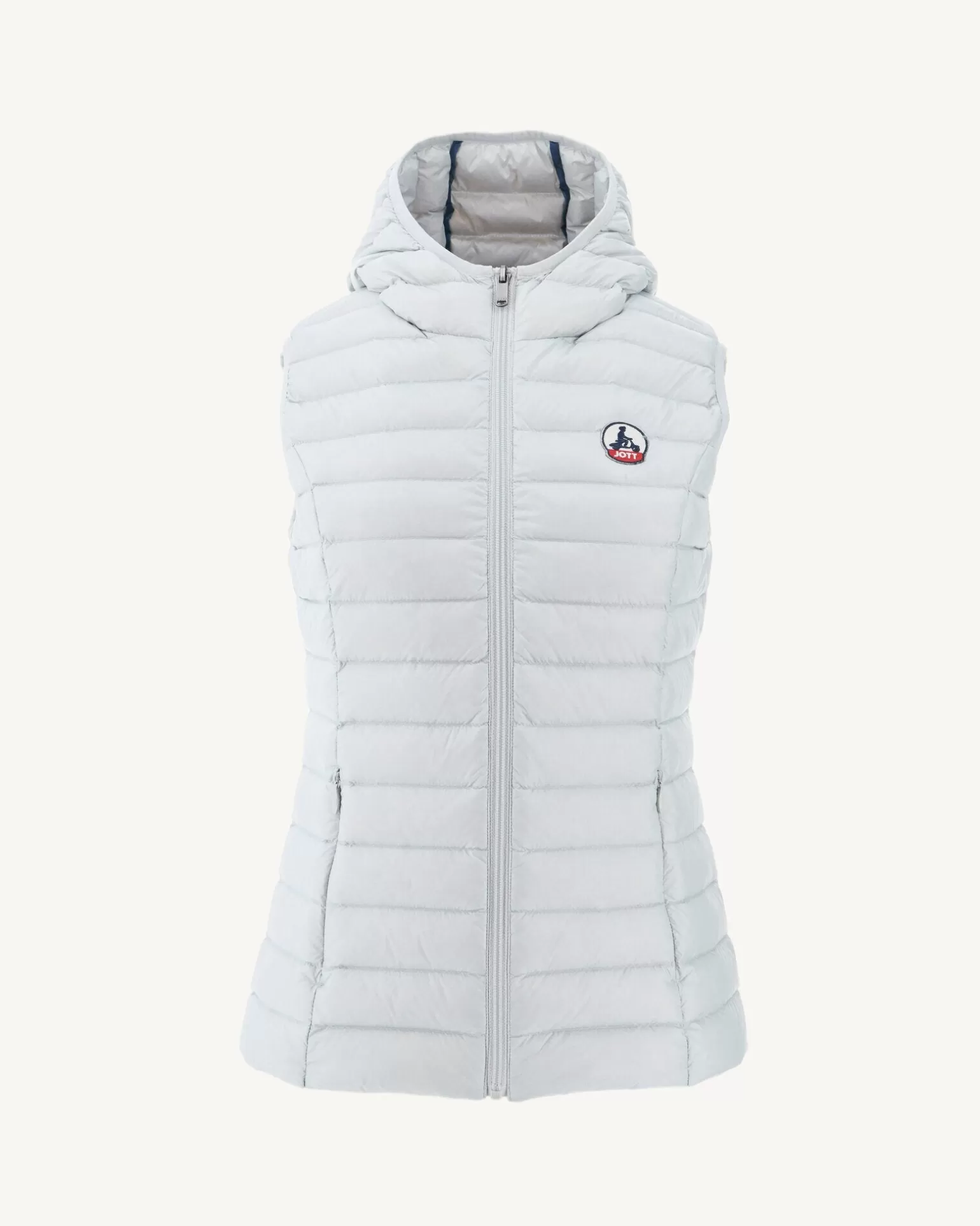 Doudounes & Vestes*JOTT Doudoune Legere Sans Manches Gris Clair Mali 532 Soft Grey