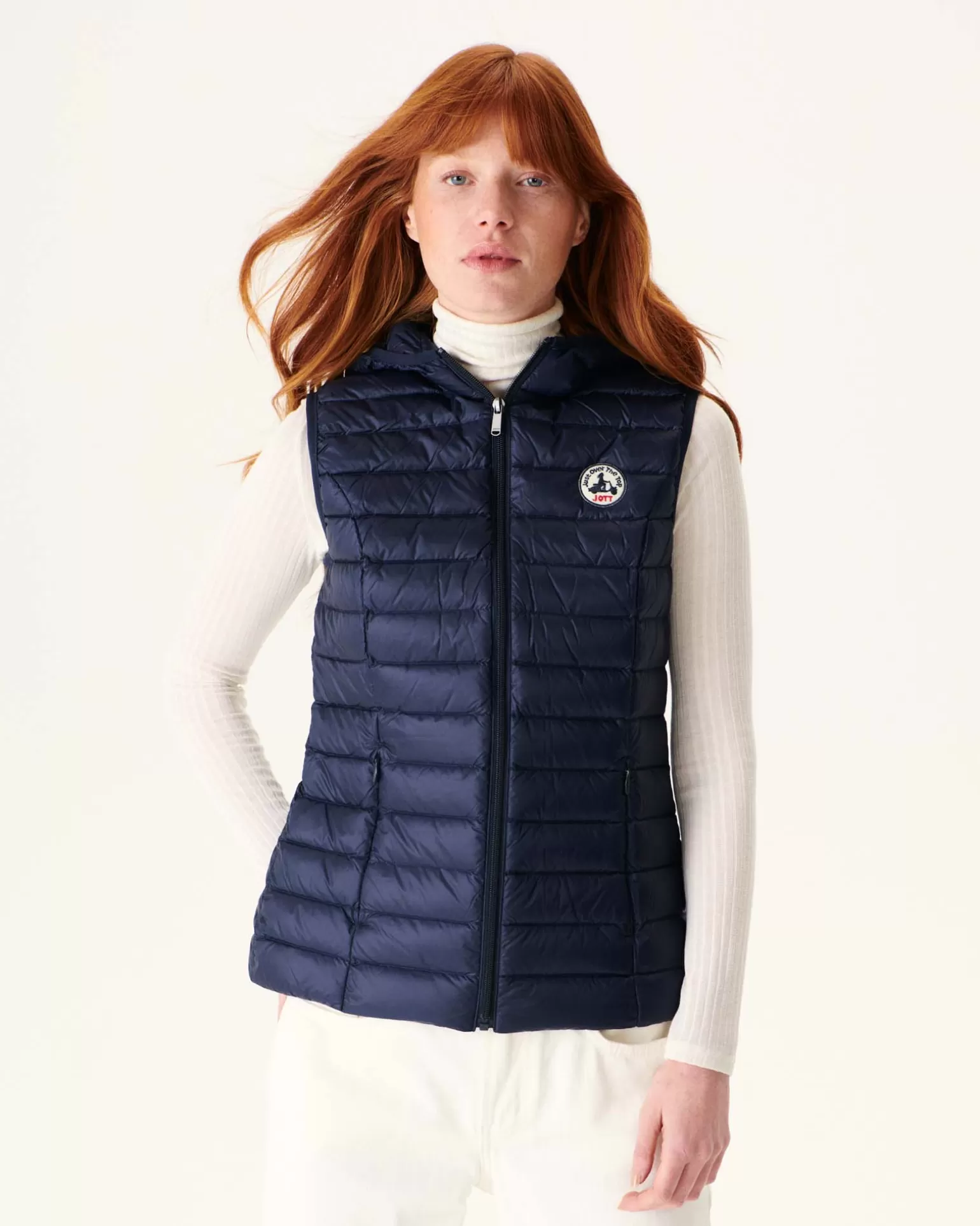 Doudounes & Vestes*JOTT Doudoune Legere Sans Manches Marine Mali 104 Marine