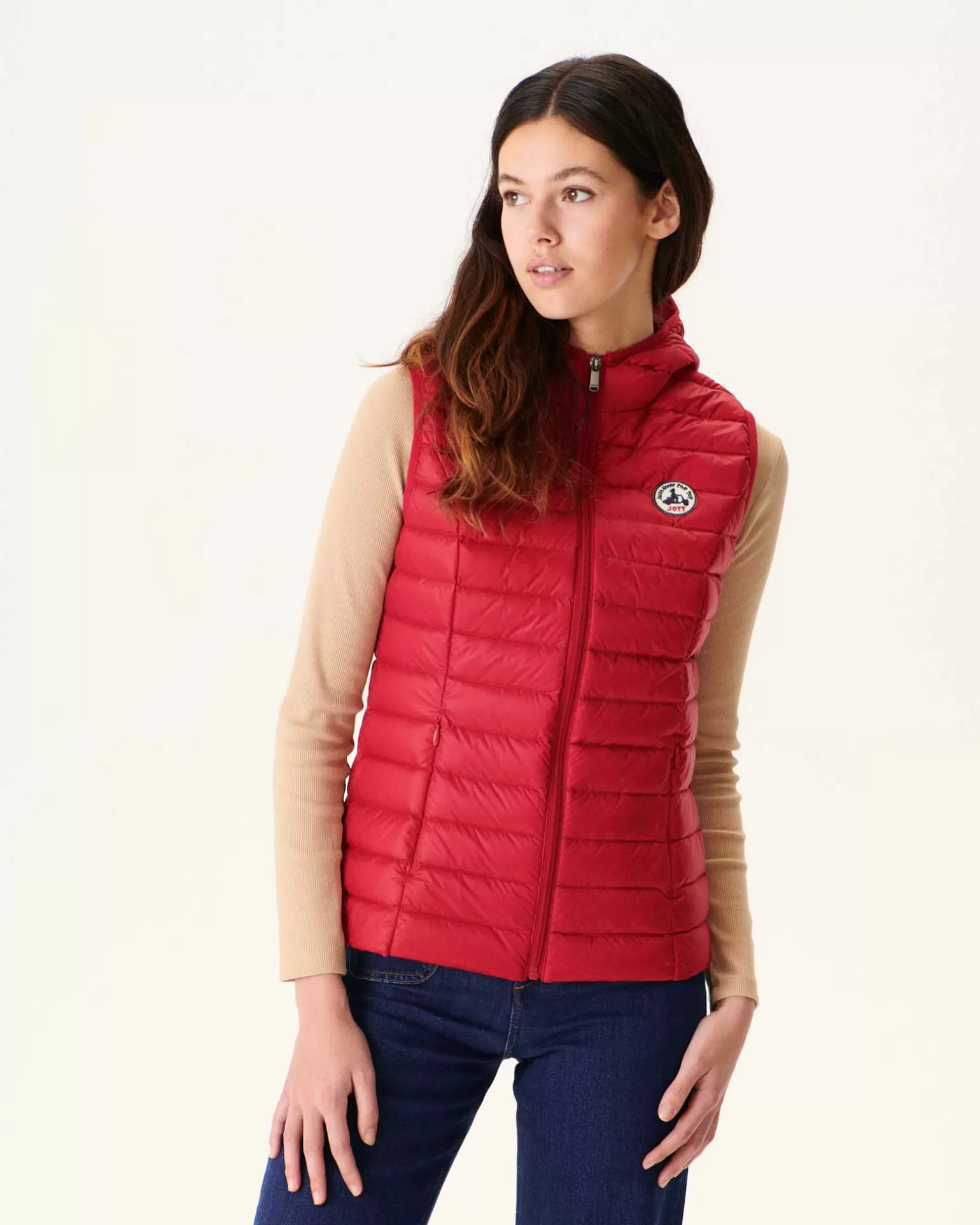 Doudounes & Vestes*JOTT Doudoune Legere Sans Manches Rouge Mali 300 Red