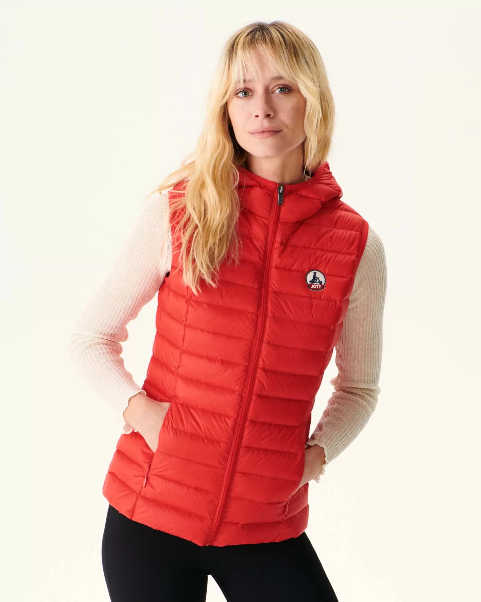 Doudounes & Vestes*JOTT Doudoune Legere Sans Manches Rouge Vif Mali 318 Fire Red