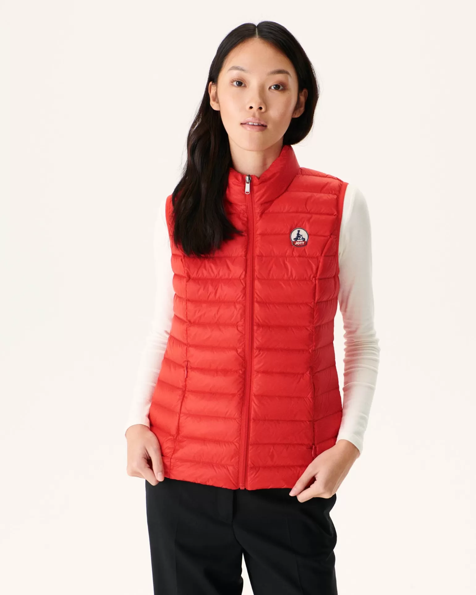 Doudounes & Vestes*JOTT Doudoune Legere Sans Manches Rouge Vif Seda 318 Fire Red