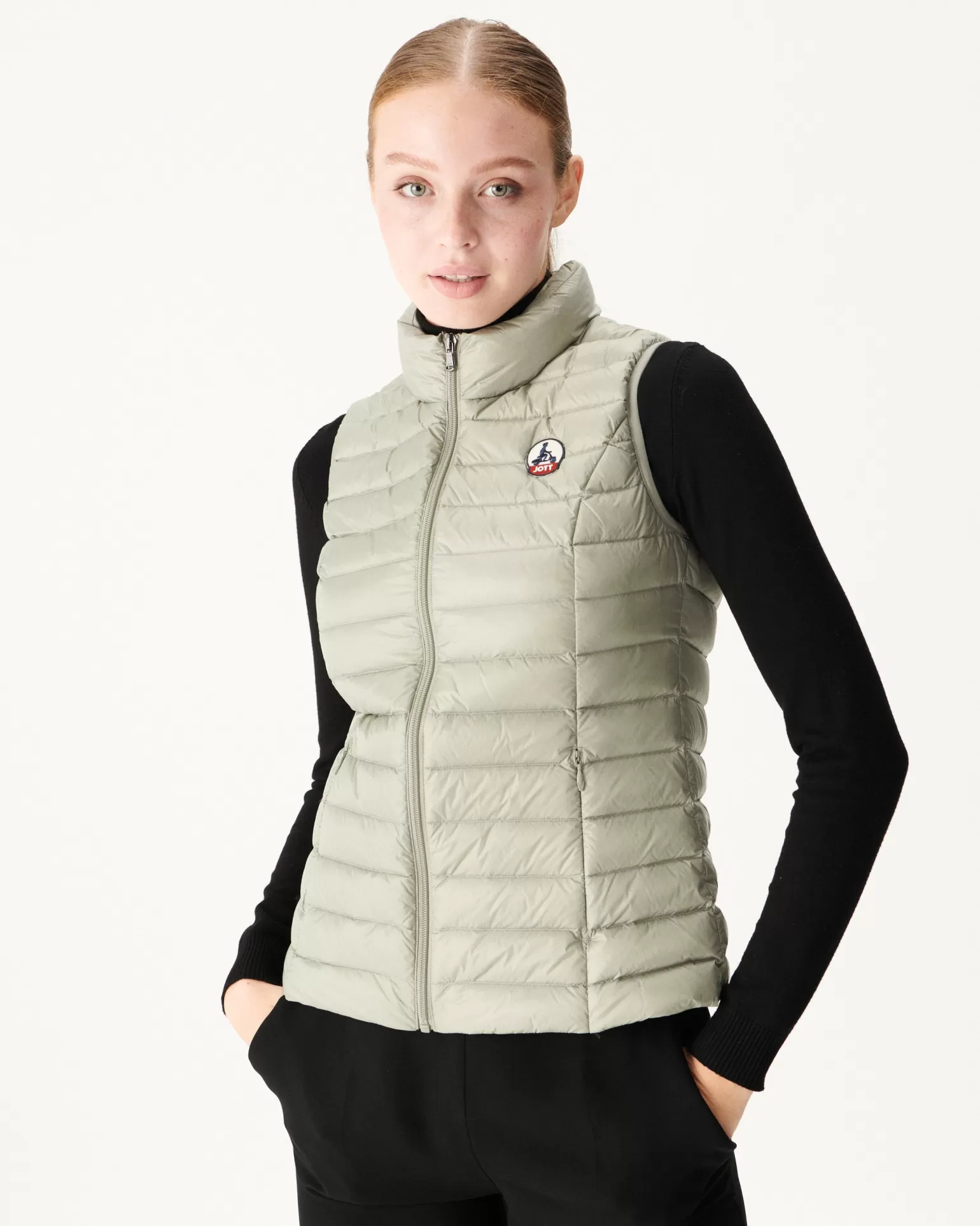 Doudounes & Vestes*JOTT Doudoune Legere Sans Manches Sauge Seda 826 Sauge
