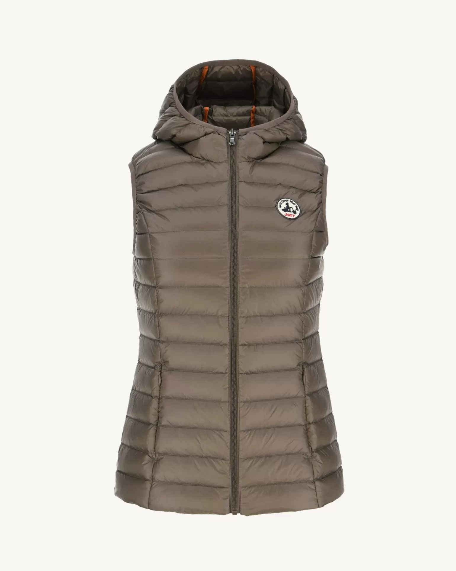 Doudounes & Vestes*JOTT Doudoune Legere Sans Manches Taupe Mali 808 Taupe