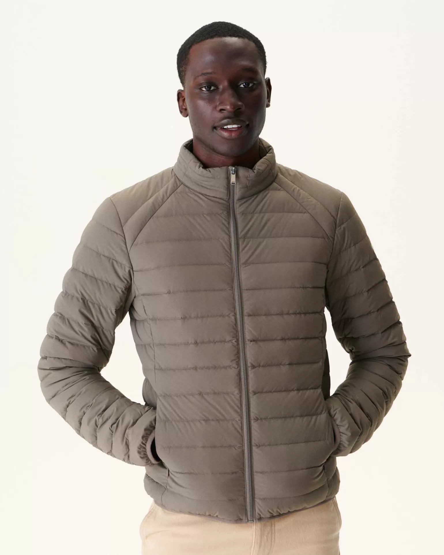 Doudounes & Vestes*JOTT Doudoune Legere Stretch Taupe Aragon 808 Taupe