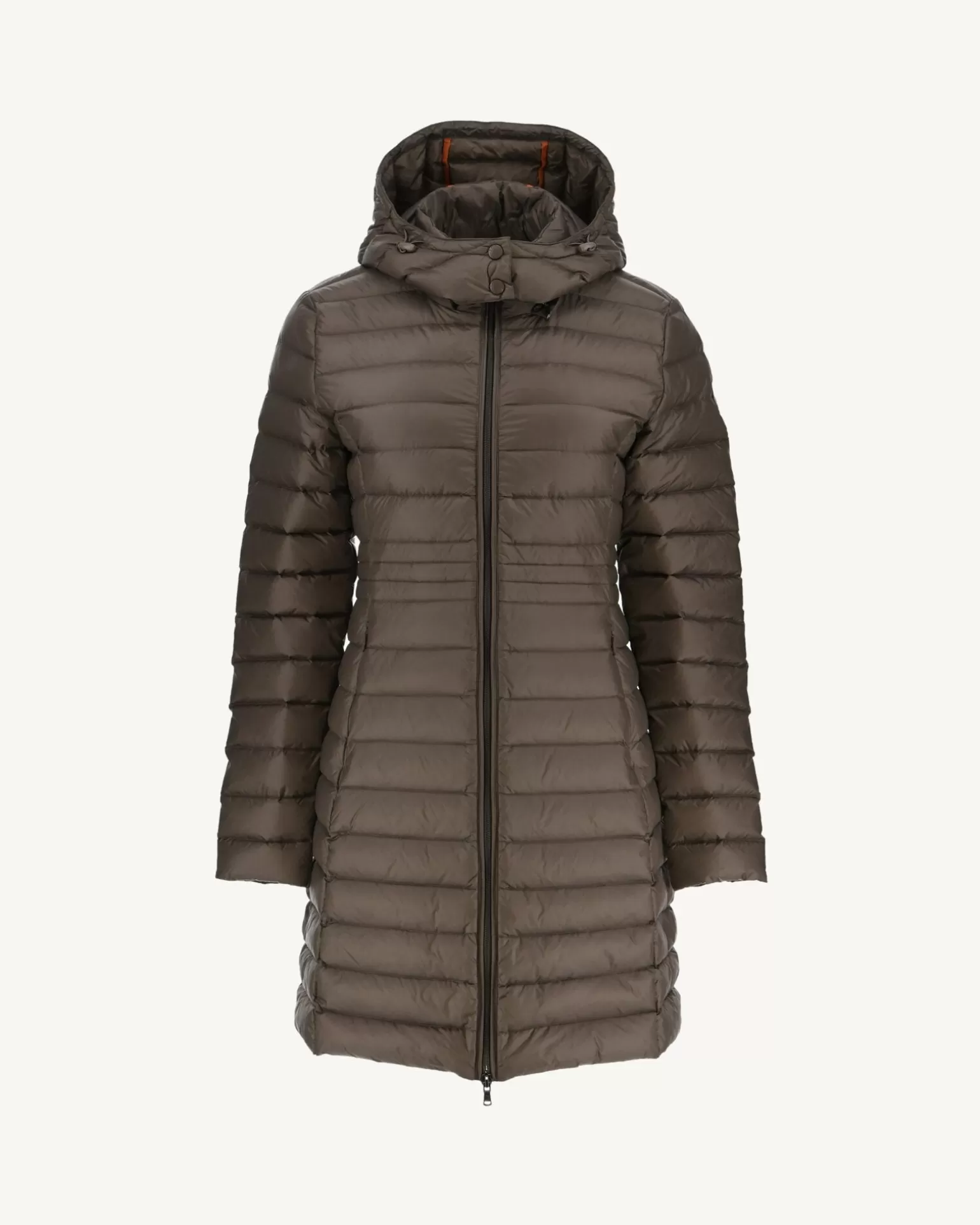 Doudounes & Vestes*JOTT Doudoune Longue A Capuche Taupe Vero 808 Taupe