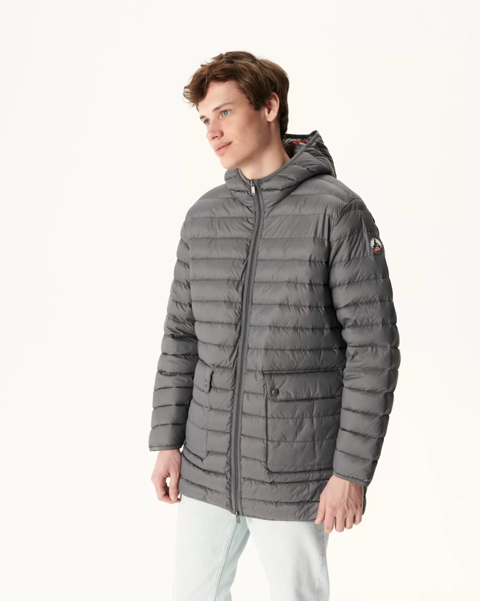 Doudounes & Vestes*JOTT Doudoune Longue Anthracite Luc 504 Anthracite
